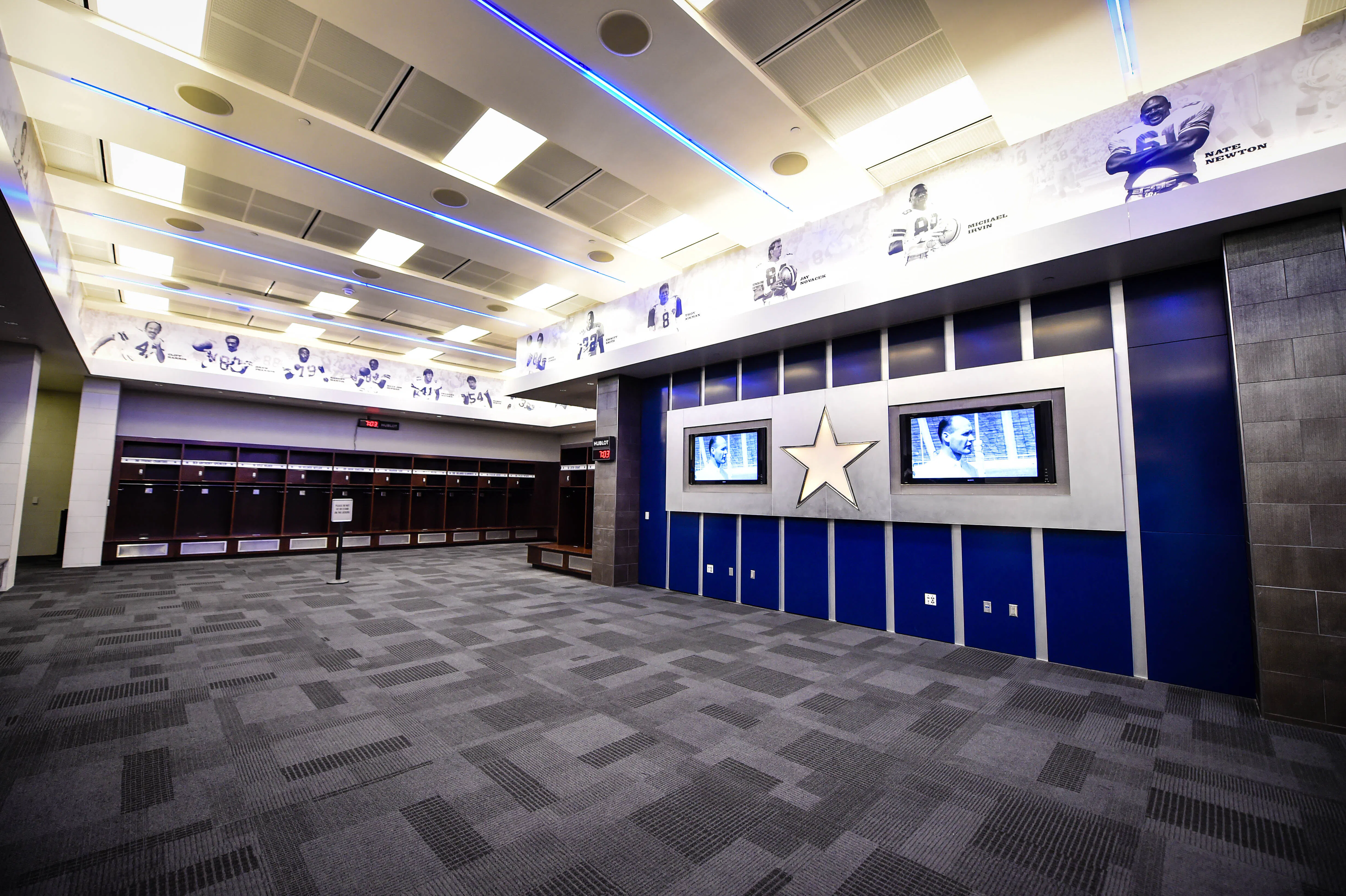 Cowboys Locker Room | AT&T Stadium | PartySlate