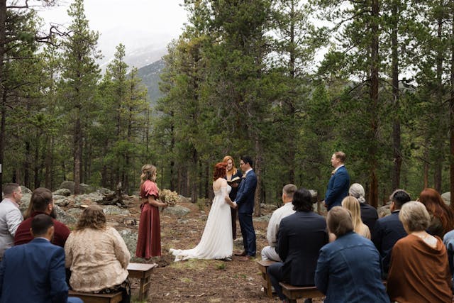 Featured photo from Moody Intimate Colorado Wedding