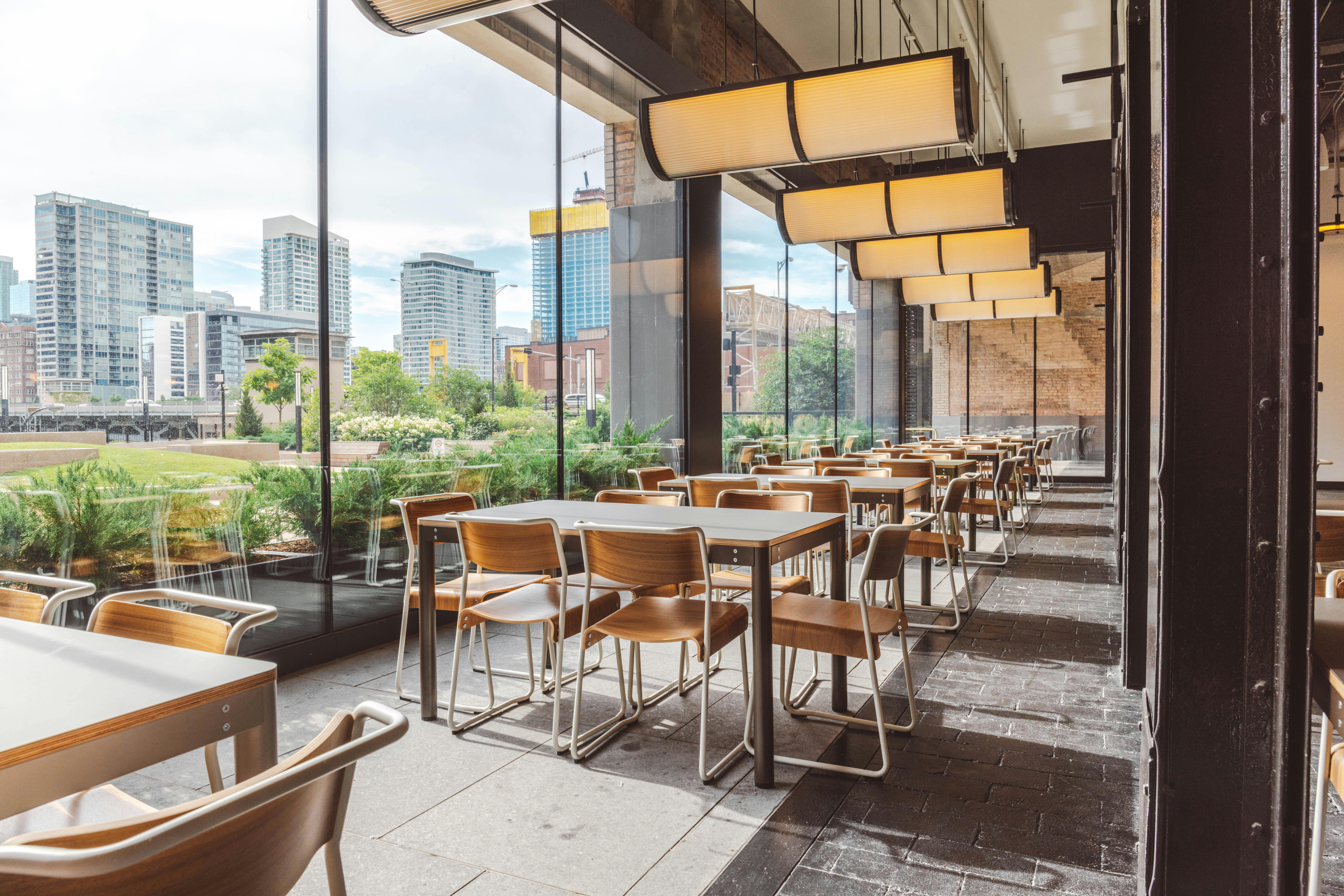 Riverside, Restaurant event space at From Here On Food Hall & Market