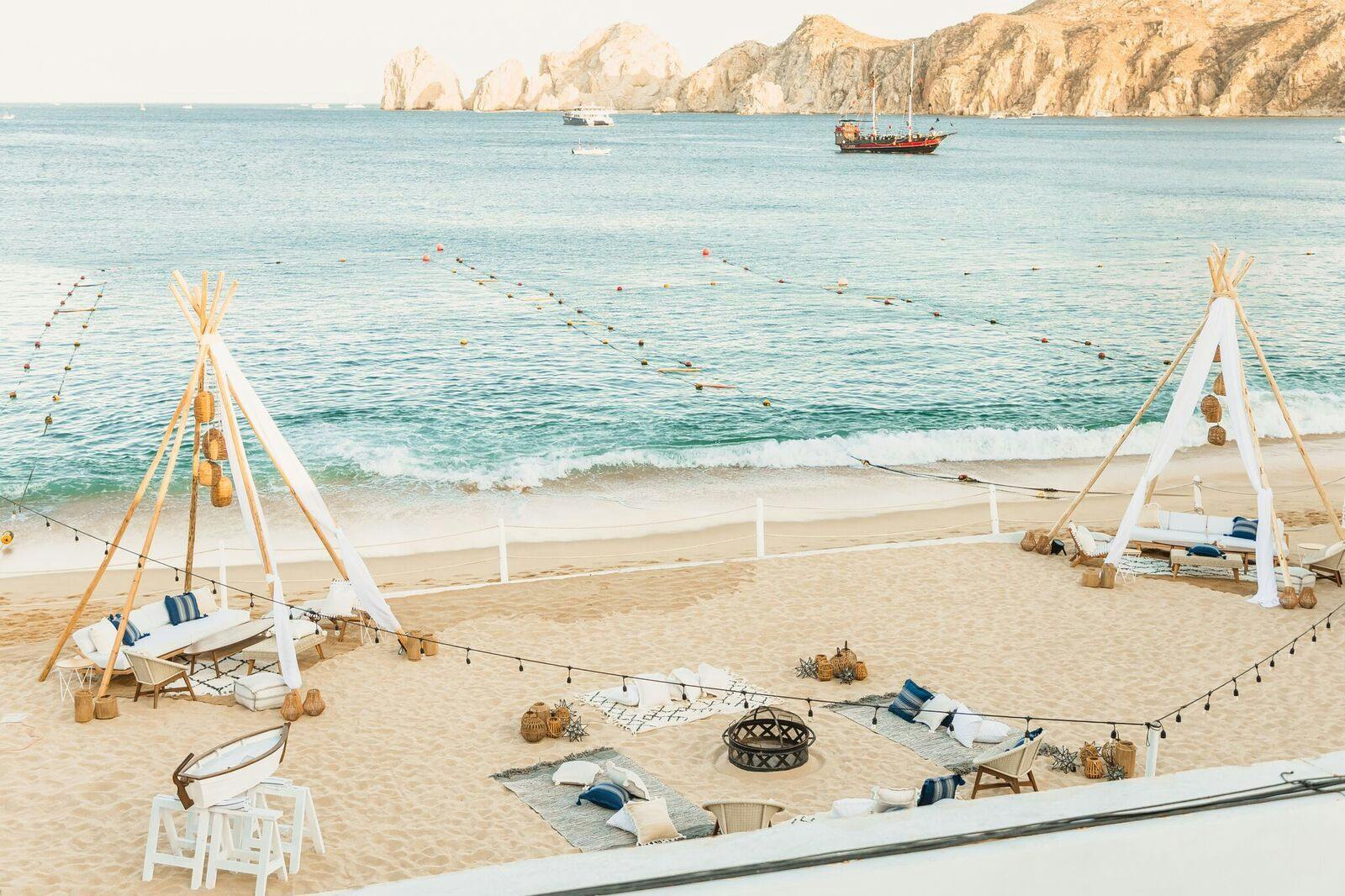 Beach Front, Event Space at Bahia Hotel & Beach House
