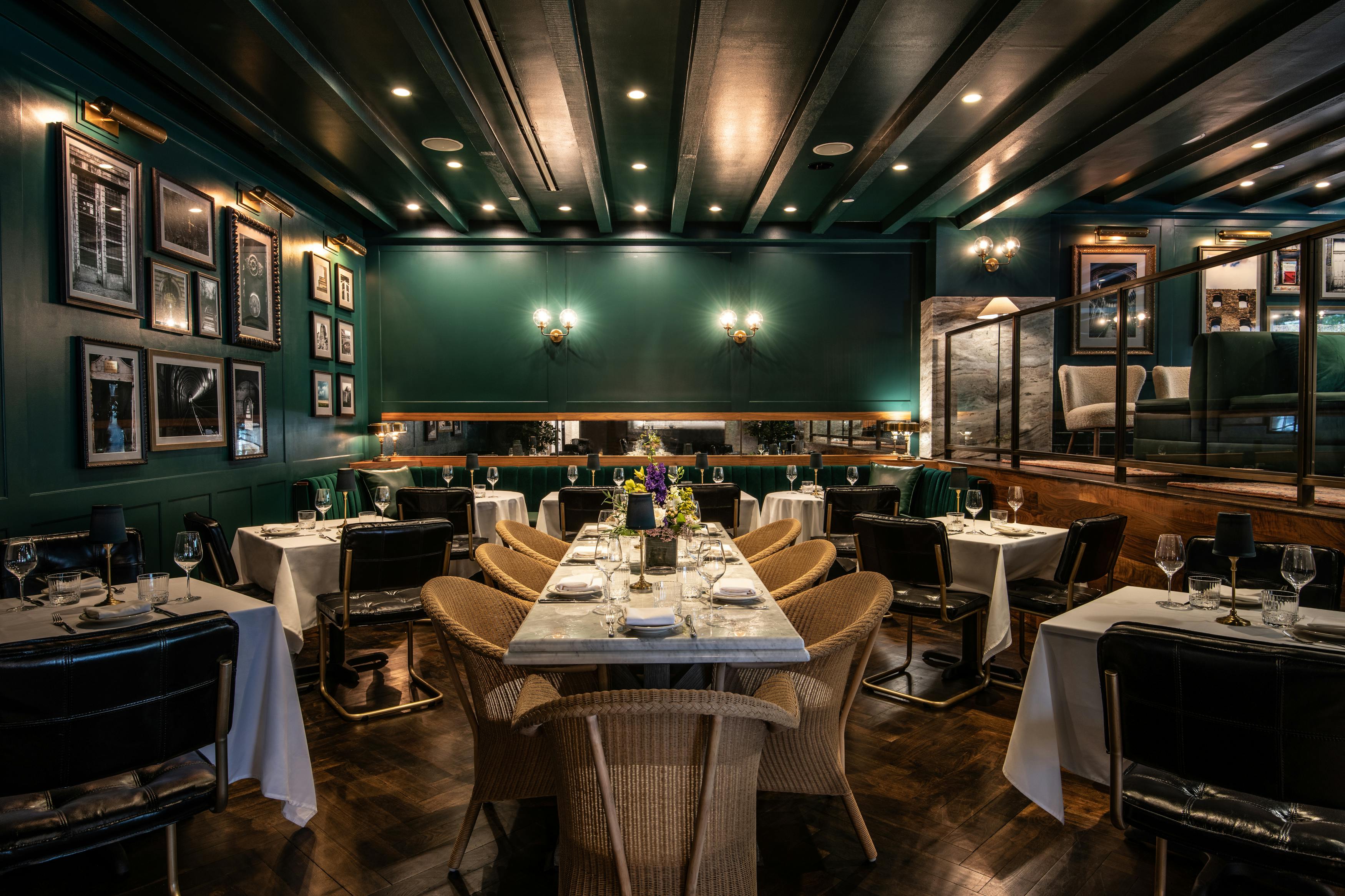 Club Room, an event space at St. Gregory Hotel