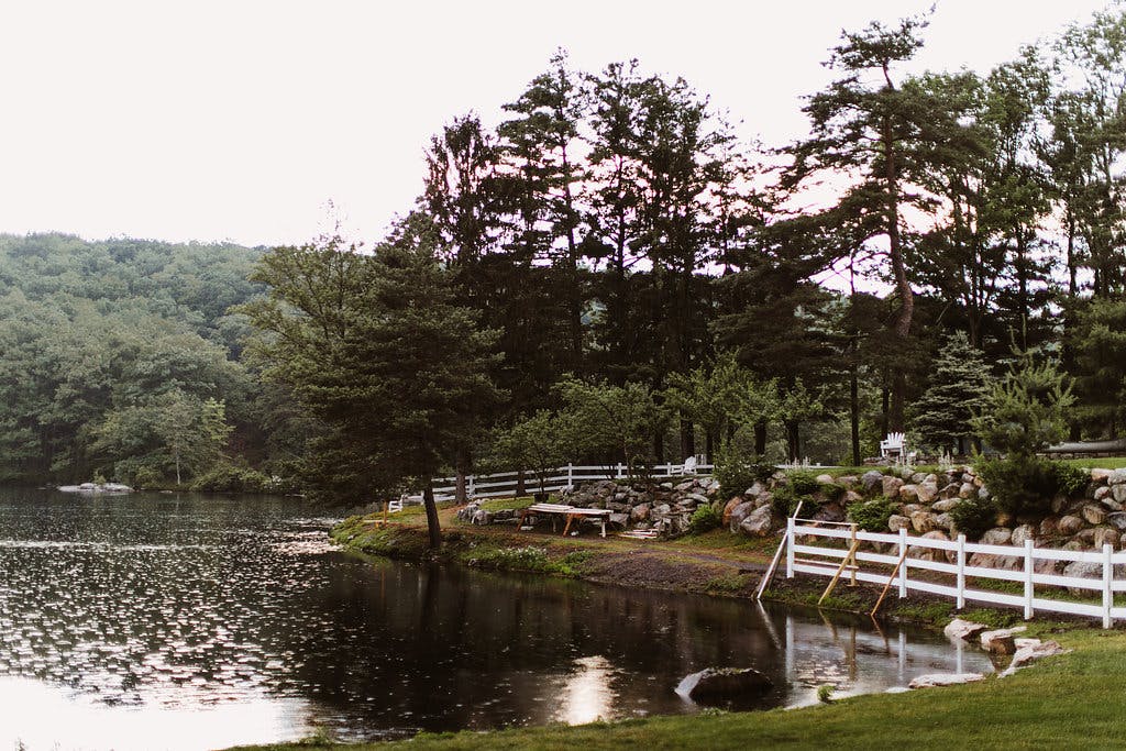 Romantic Rustic Wedding at Cedar Lakes Estate in Port Jervis, NY