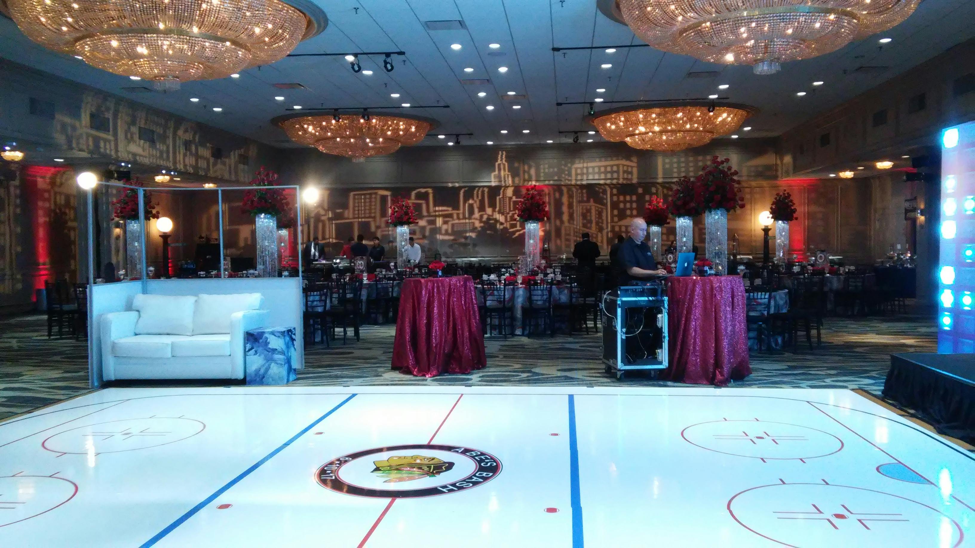 Hockey Theme Bar Mitzvah Magic Moments Parties and Events PartySlate