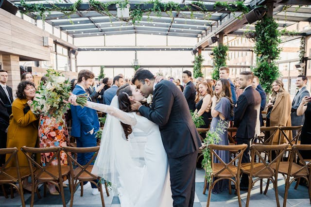Featured photo from A Romantic, Elegant Rooftop Wedding at 74 Wythe