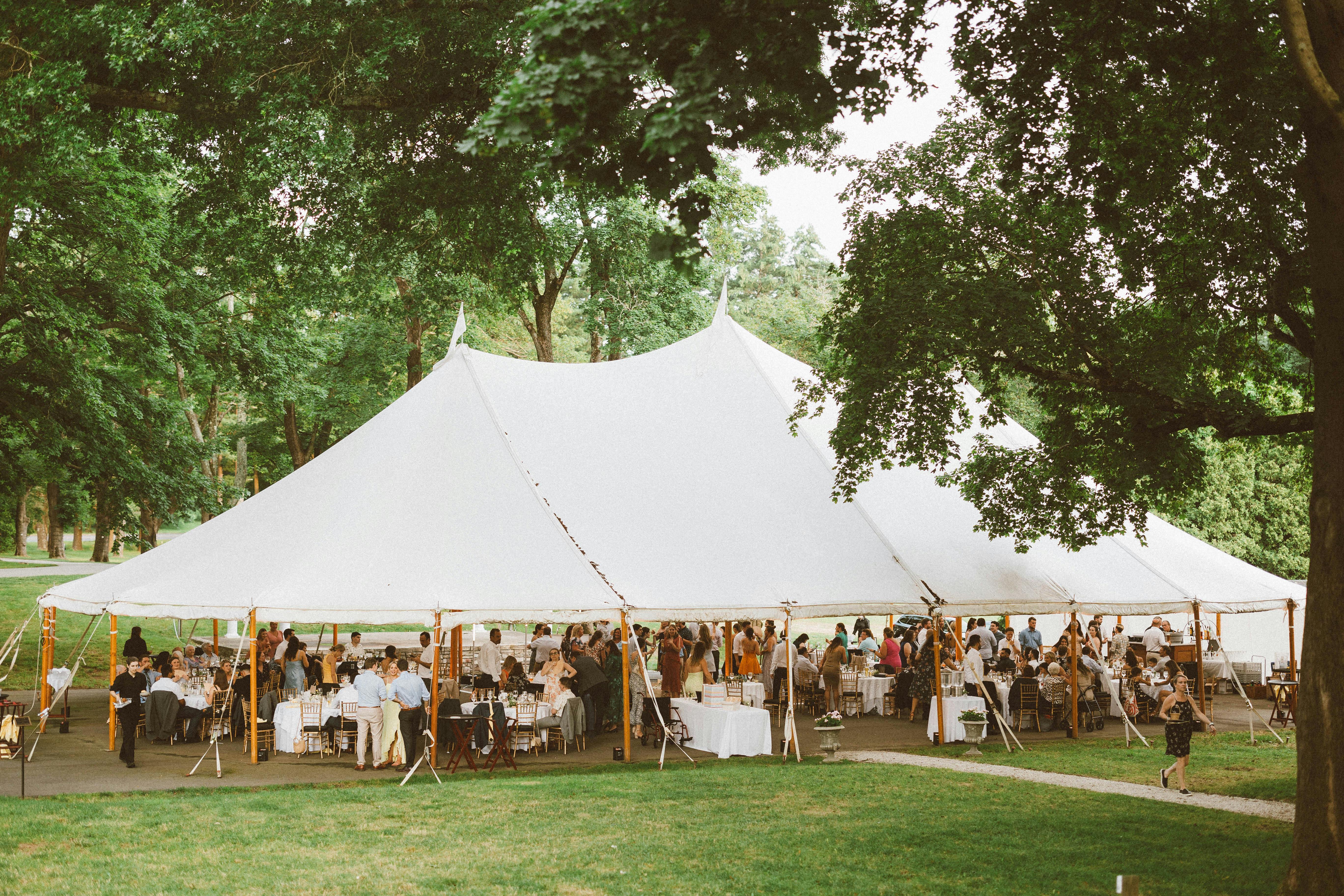 Sailcloth Tent, an event space at Floriana