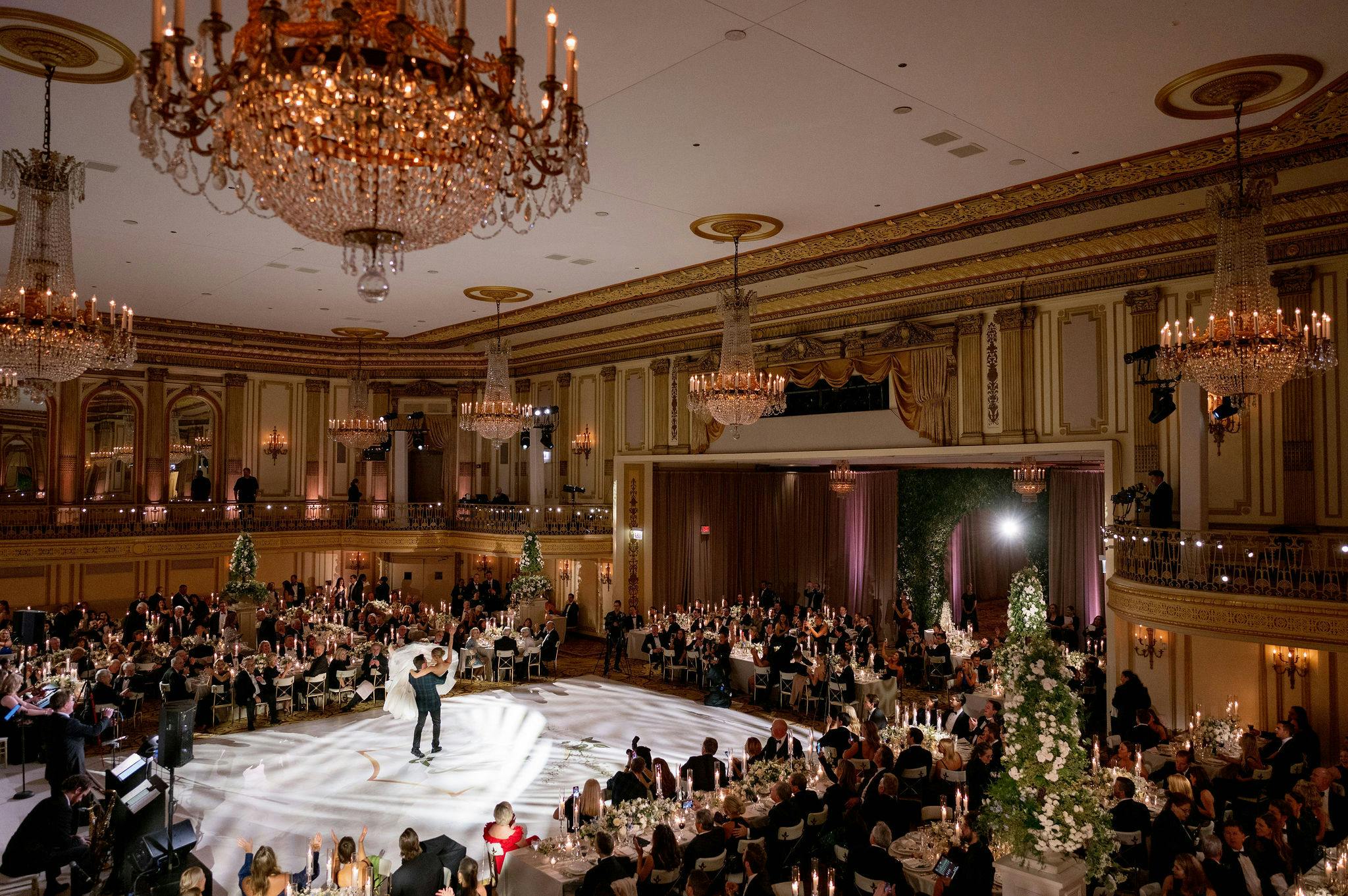 Featured photo from Step Into This Radiant Wintertime Wedding at The Palmer House Hilton