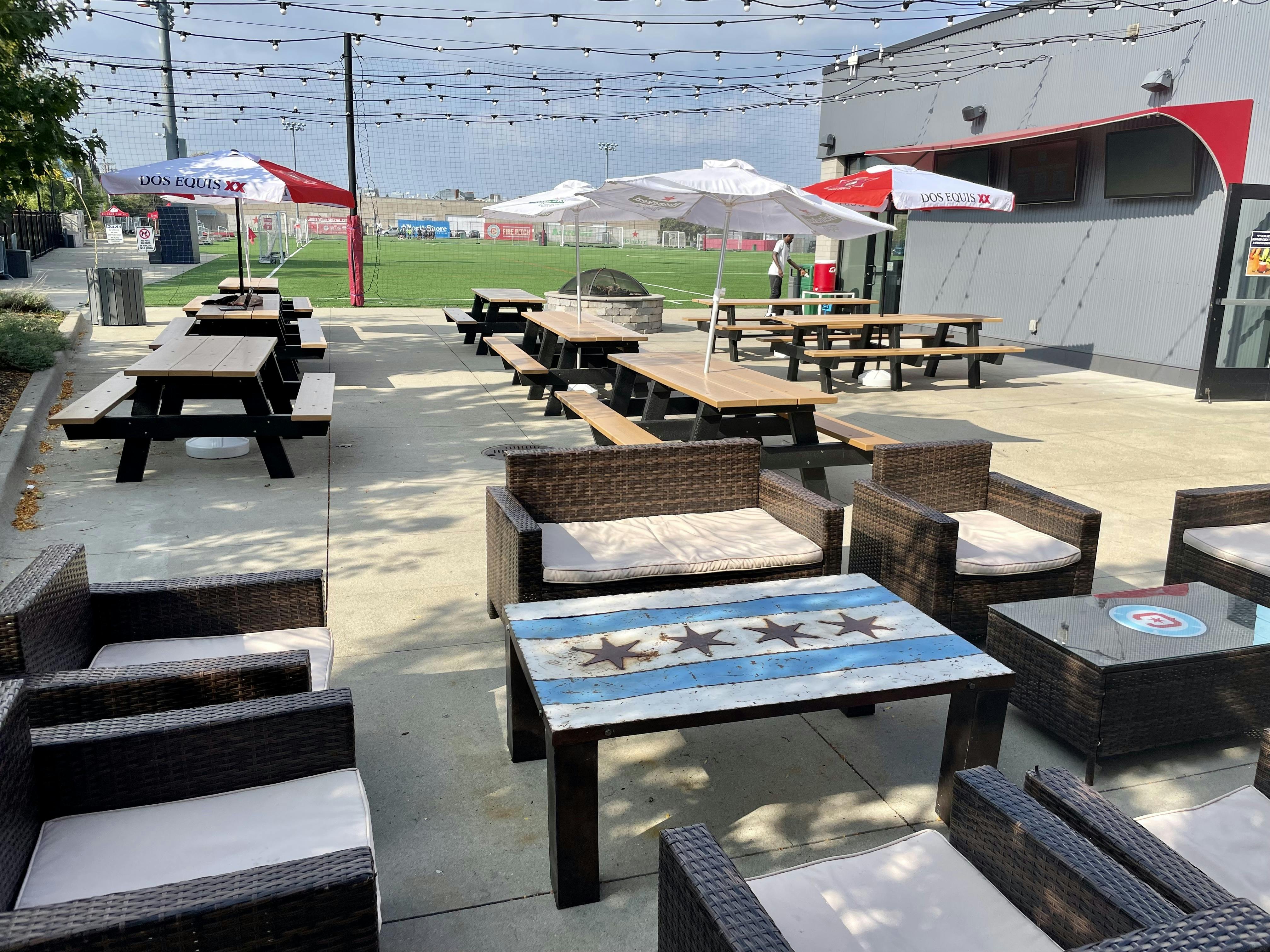 Outdoor Patio, an event space at Fire Pitch