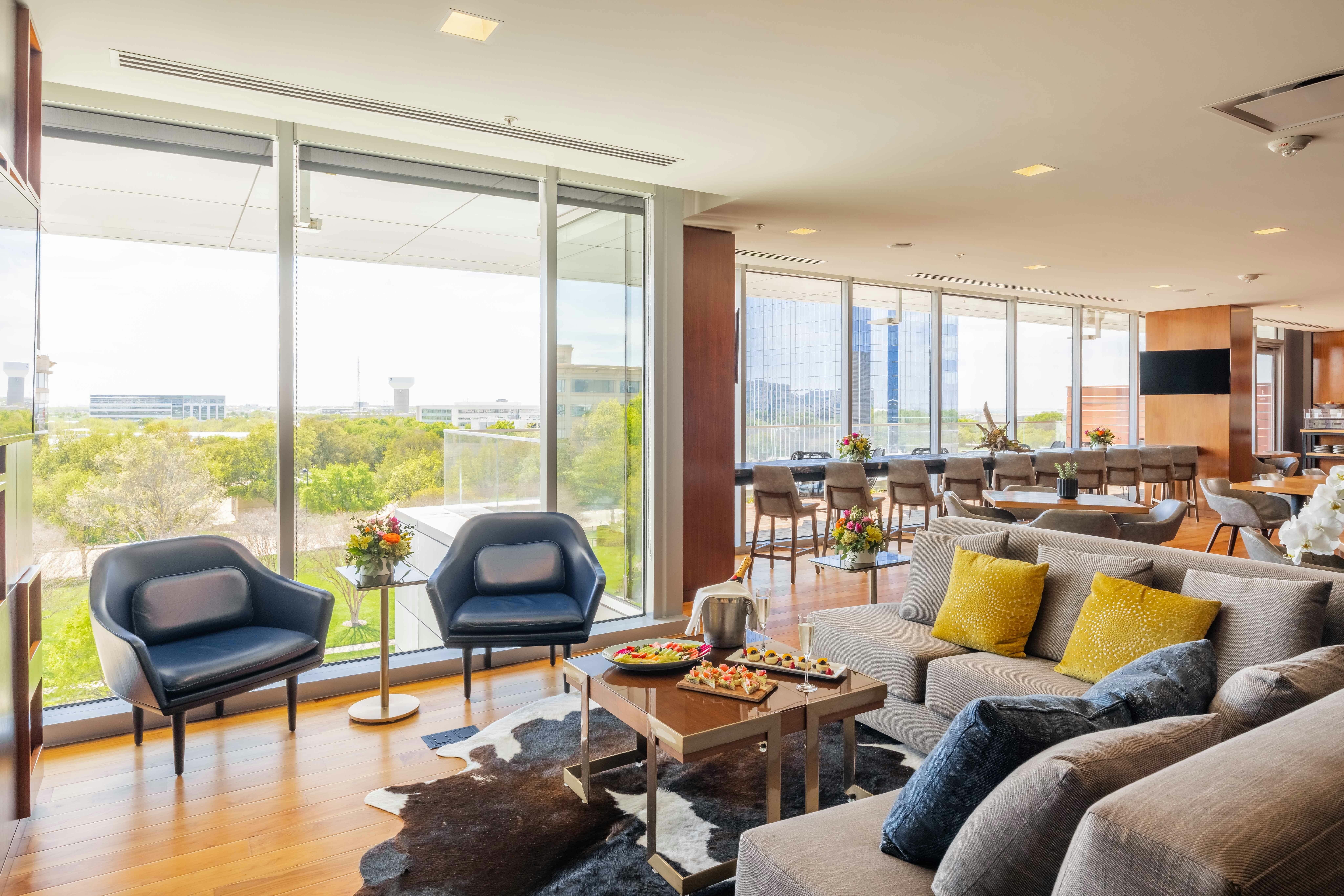 Executive Lounge, an event space at Renaissance Dallas at Plano Legacy West Hotel