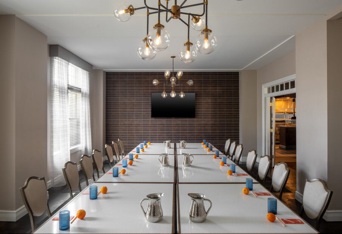 Scanlan, an event space at Fenway Hotel