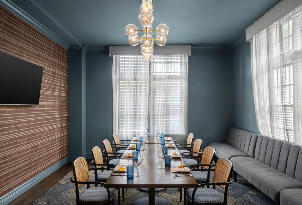 Room 27, an event space at Fenway Hotel