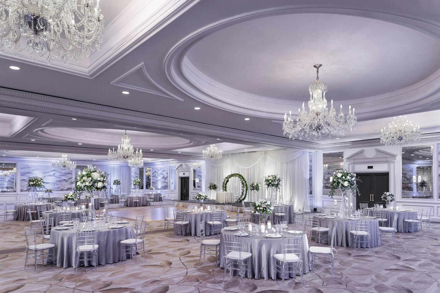 Grand Ballroom, an event space at The Westin Philadelphia Hotel