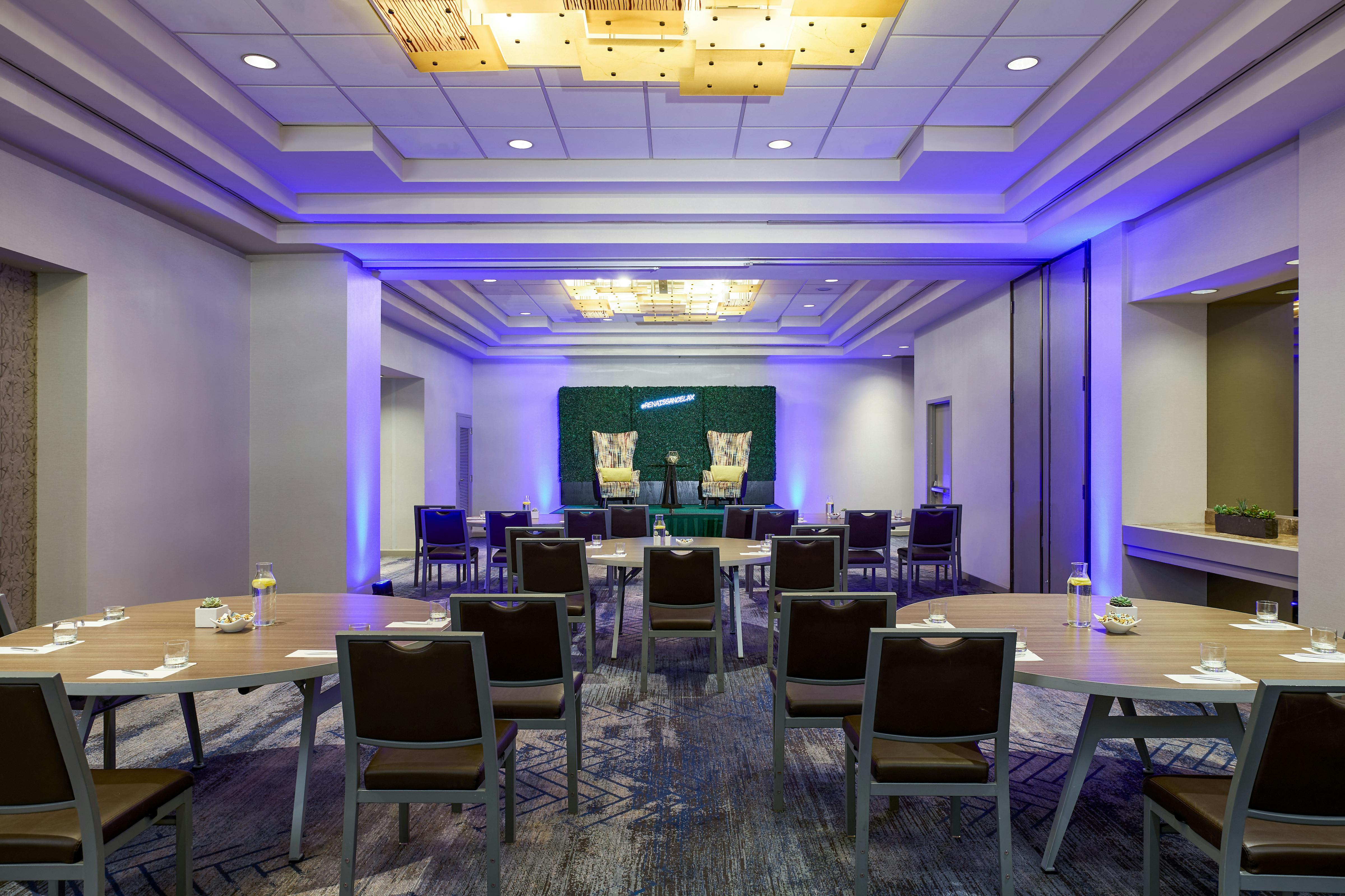 International Ballroom, an event space at Renaissance Los Angeles Airport Hotel