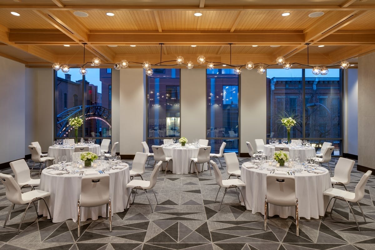 Michael B. Coleman Ballroom, an event space at Le Méridien Columbus, The Joseph