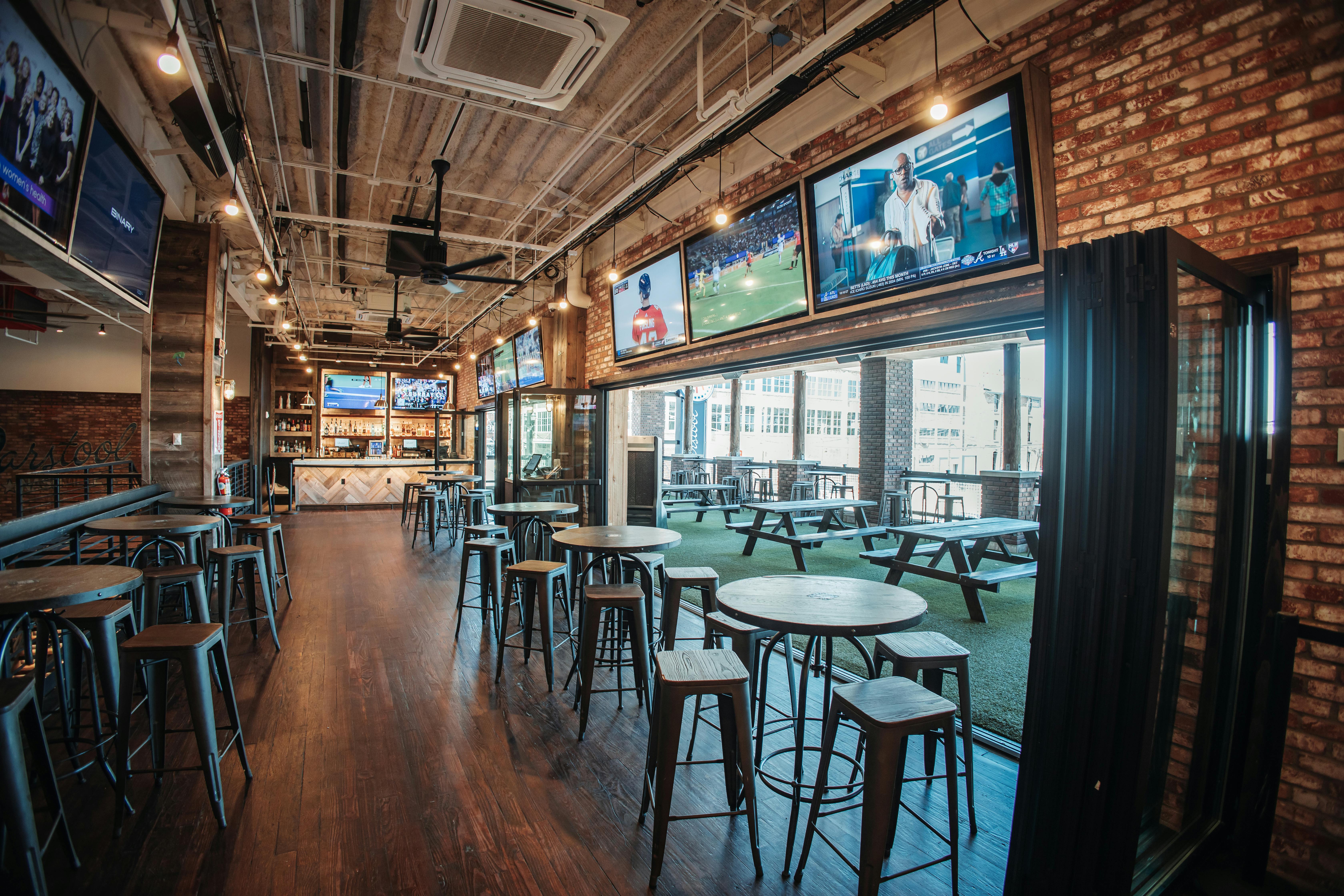 Upstairs Bar and Patio, an event space at Barstool Nashville