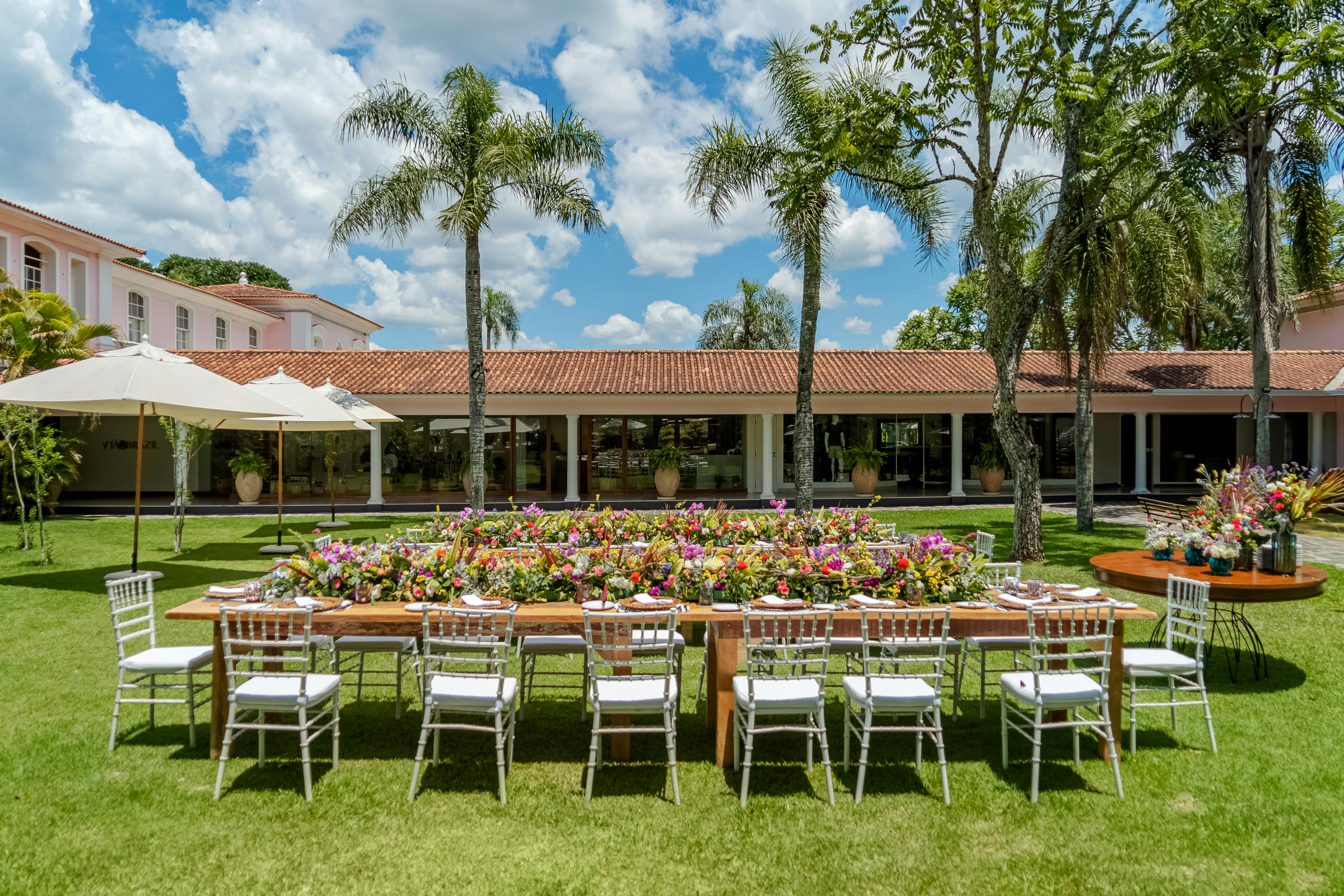 Wine Cellar Garden, an event space at Hotel Das Cataratas A Belmond Hotel