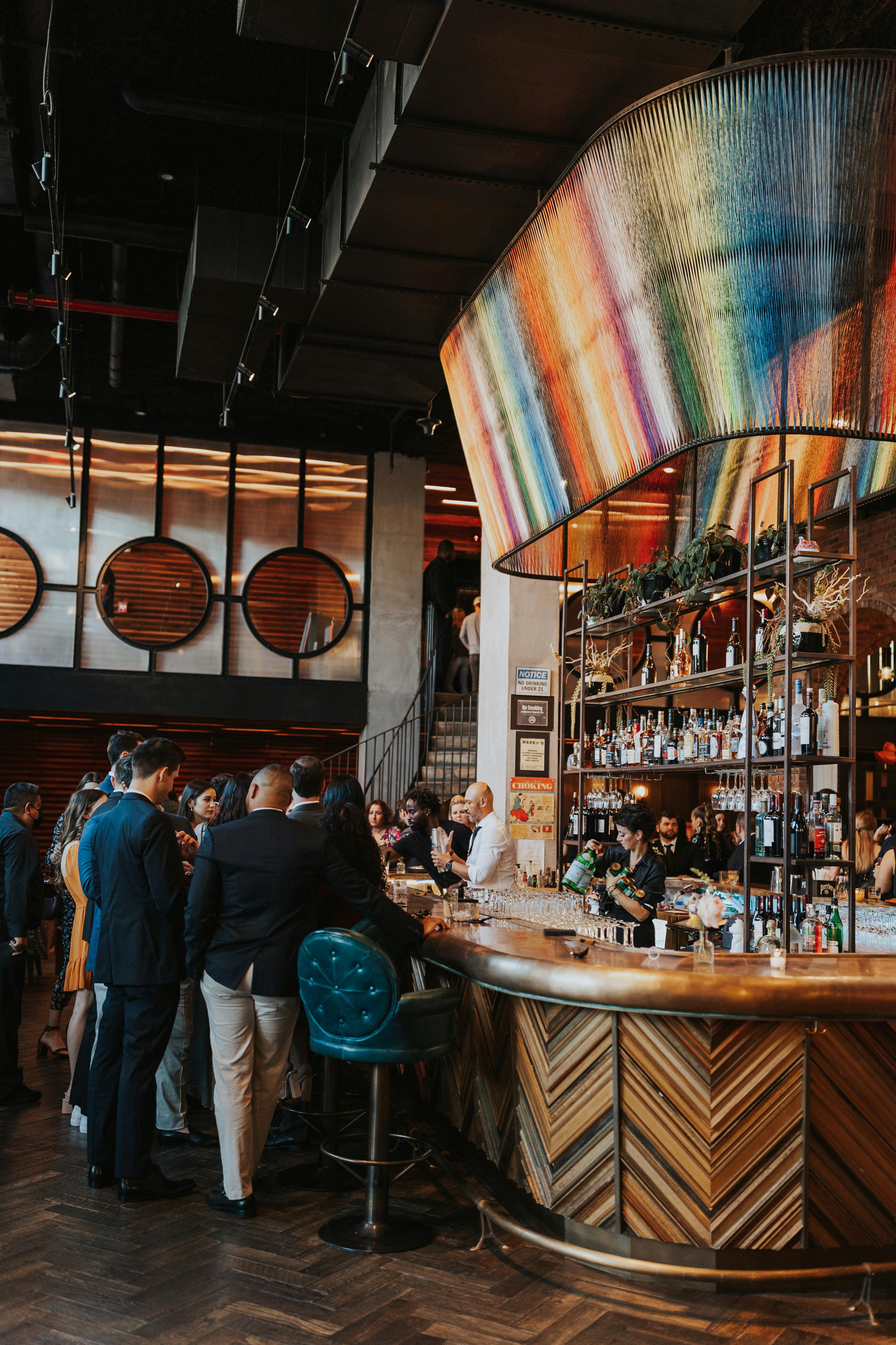 Lobby Bar, an event space at Arlo Williamsburg
