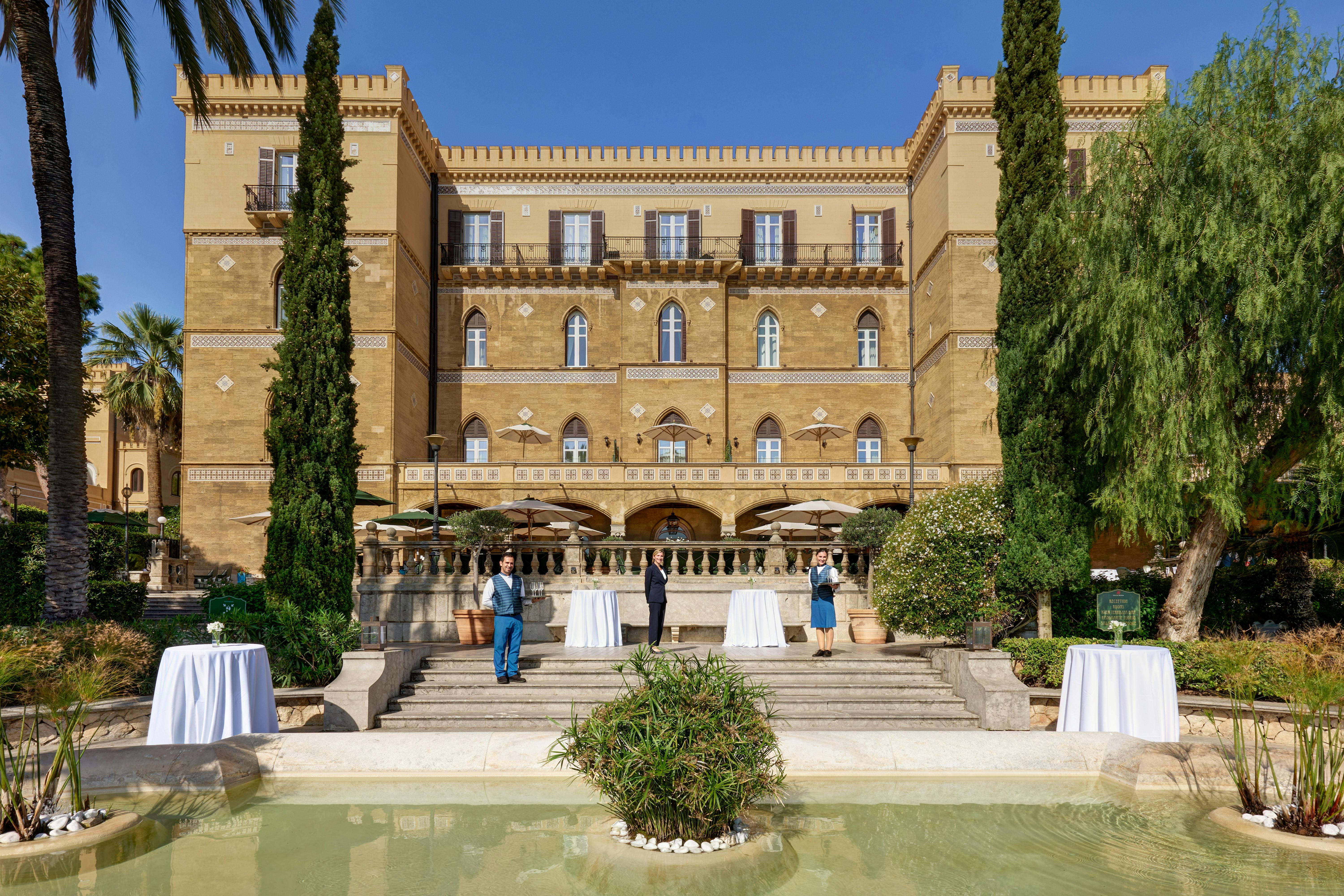 Terrazza Mare, an event space at Villa Igiea, a Rocco Forte Hotel