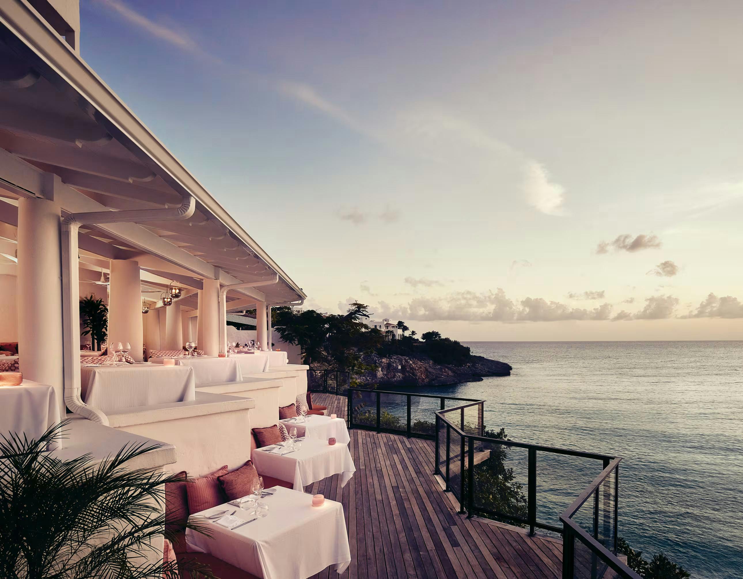 L'Oursin, an event space at La Samanna