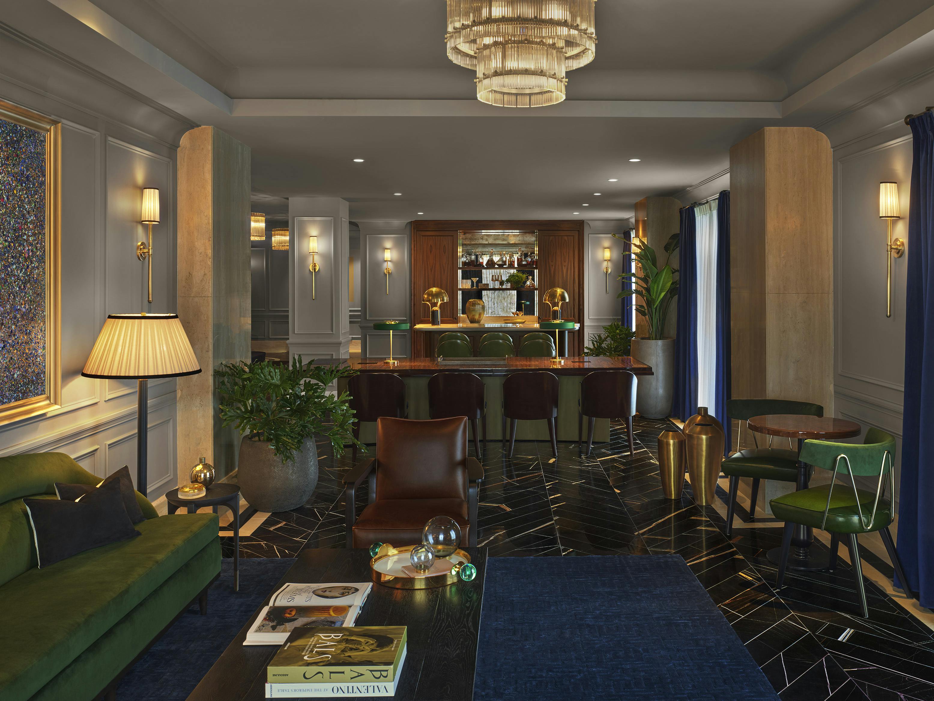 Ivy Foyer, an event space at The Newbury Boston