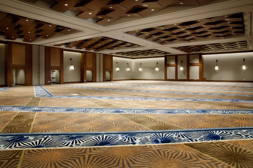Glenwood Ballroom, an event space at Raleigh Marriott Crabtree Valley