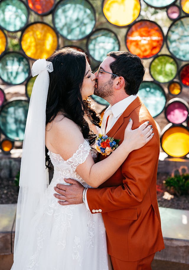 Featured photo from 3.9.24 | Micah and Jaclyn's Vibrant Desert Botanical Garden Wedding