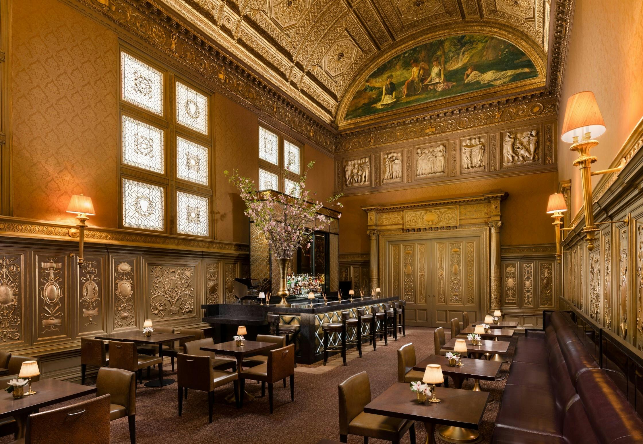 Gold Room, an event space at Lotte New York Palace
