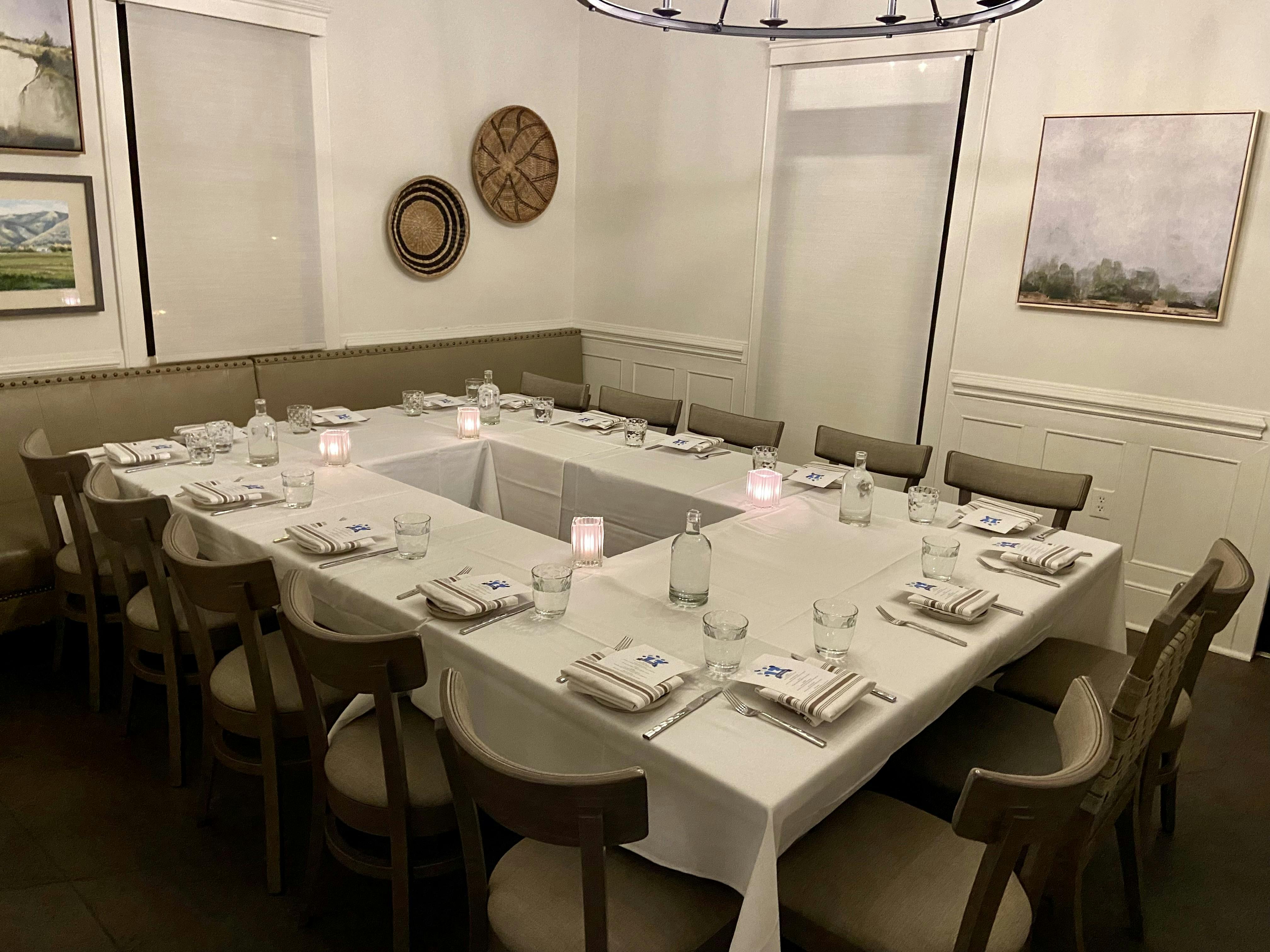 Rutherford Room, an event space at Napa on Providence