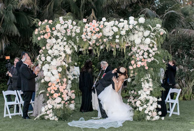 Featured photo from Pink Santa Barbara Wedding