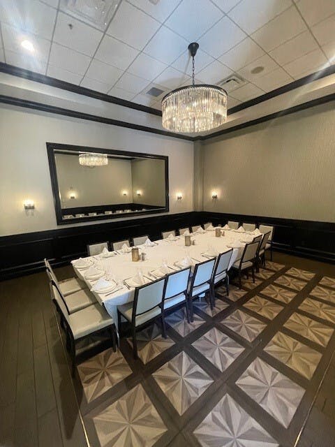 Calabria Room, an event space at Maggiano’s Little Italy San Jose