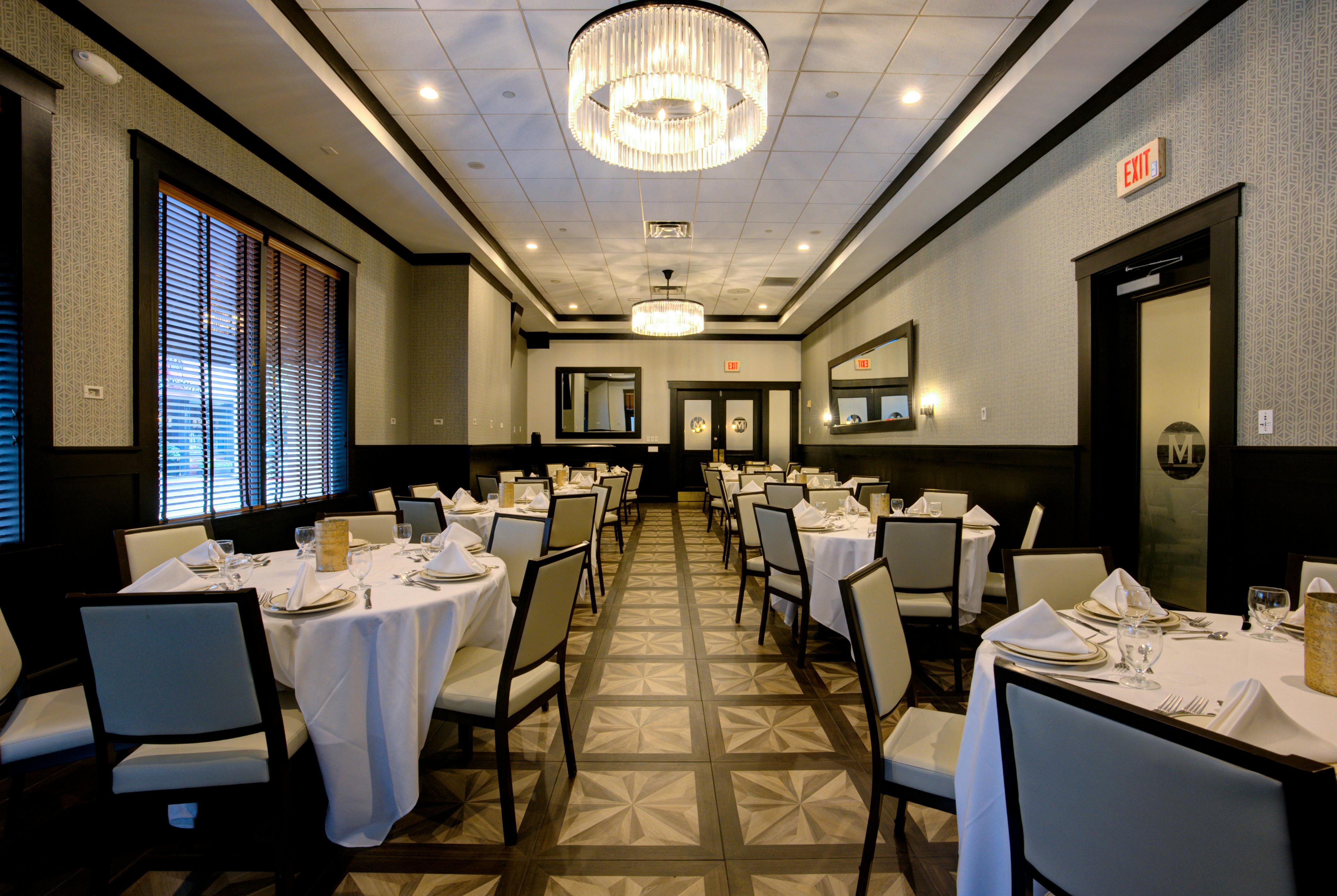 Fabrizio Room, an event space at Maggiano’s Little Italy San Jose