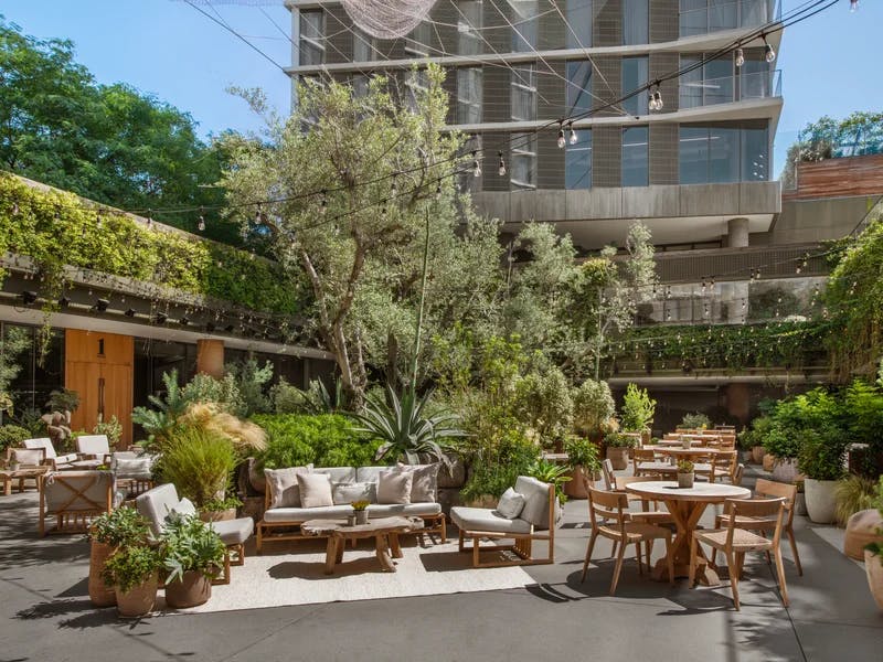 Juniper Garden, an event space at 1 Hotel West Hollywood