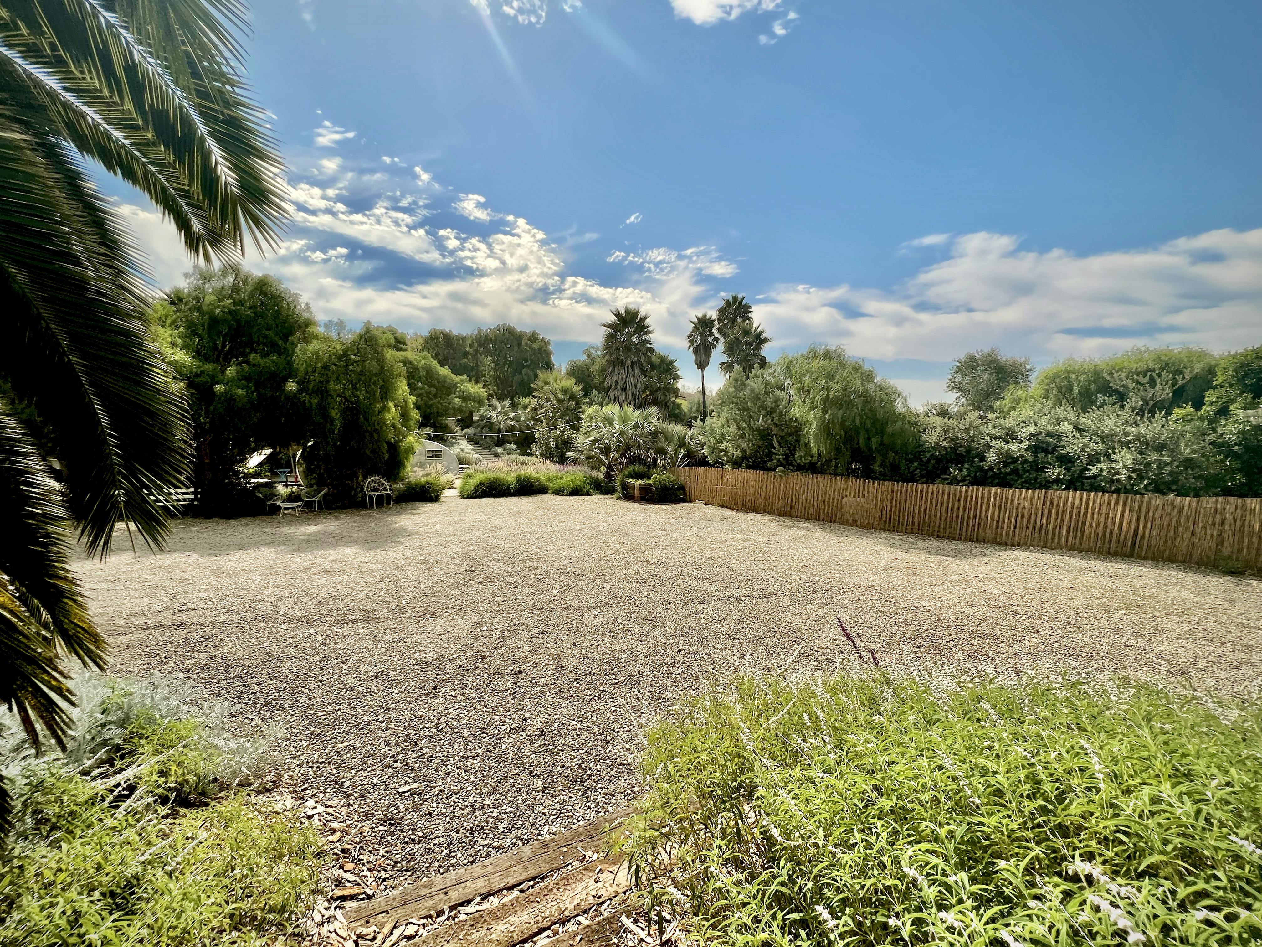 Safari Tent & Middle Lot, an event space at Malibu Modern Garden