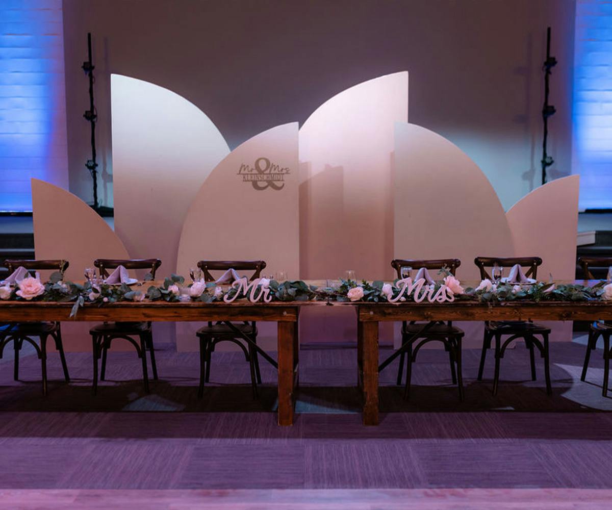 Grand Hall, Ballroom event space at Creekside Terrace by Wedgewood Weddings