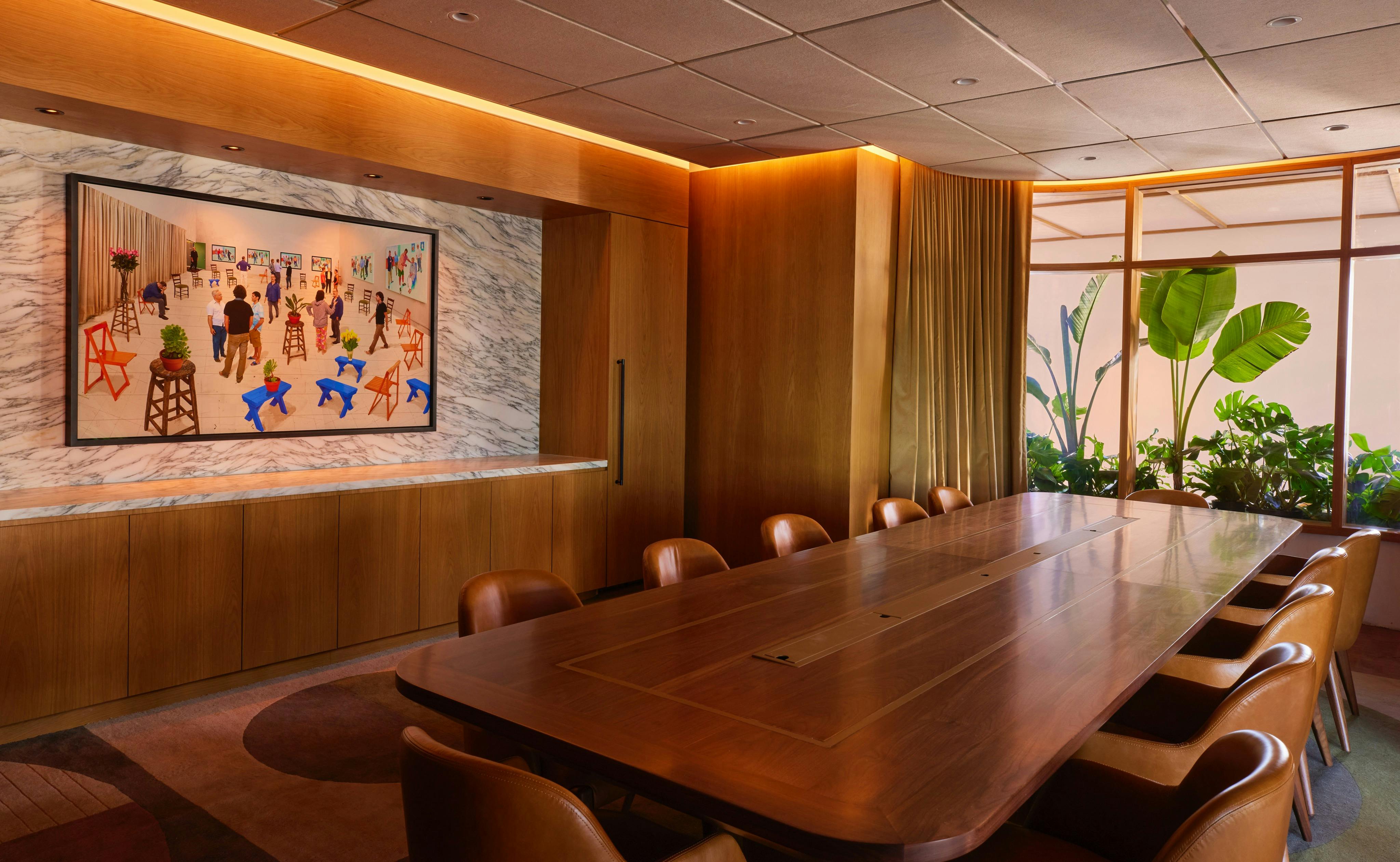 The Boardroom, an event space at NeueHouse Venice Beach