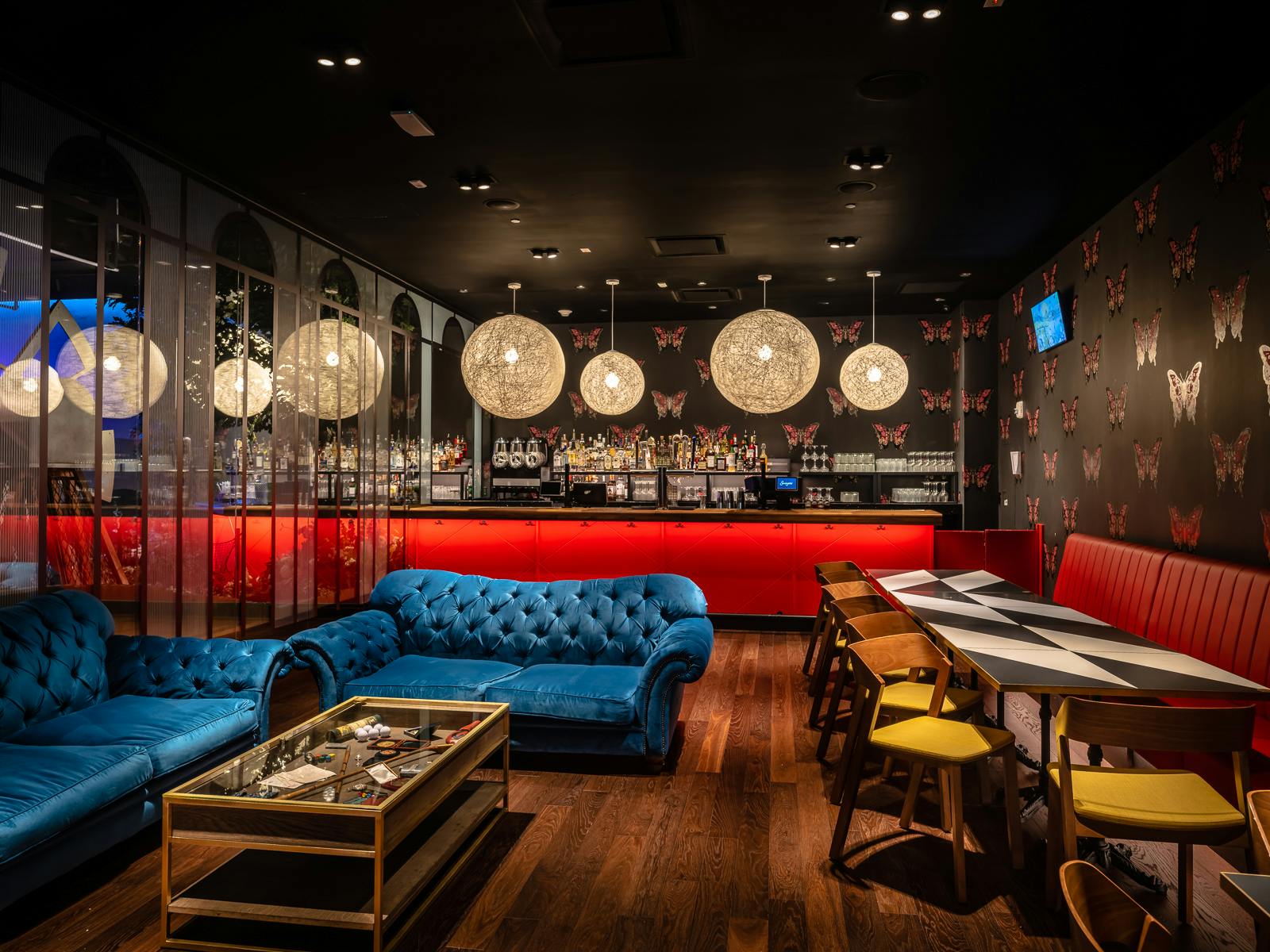 The Butterfly House, an event space at Swingers – the crazy golf club (NoMad)