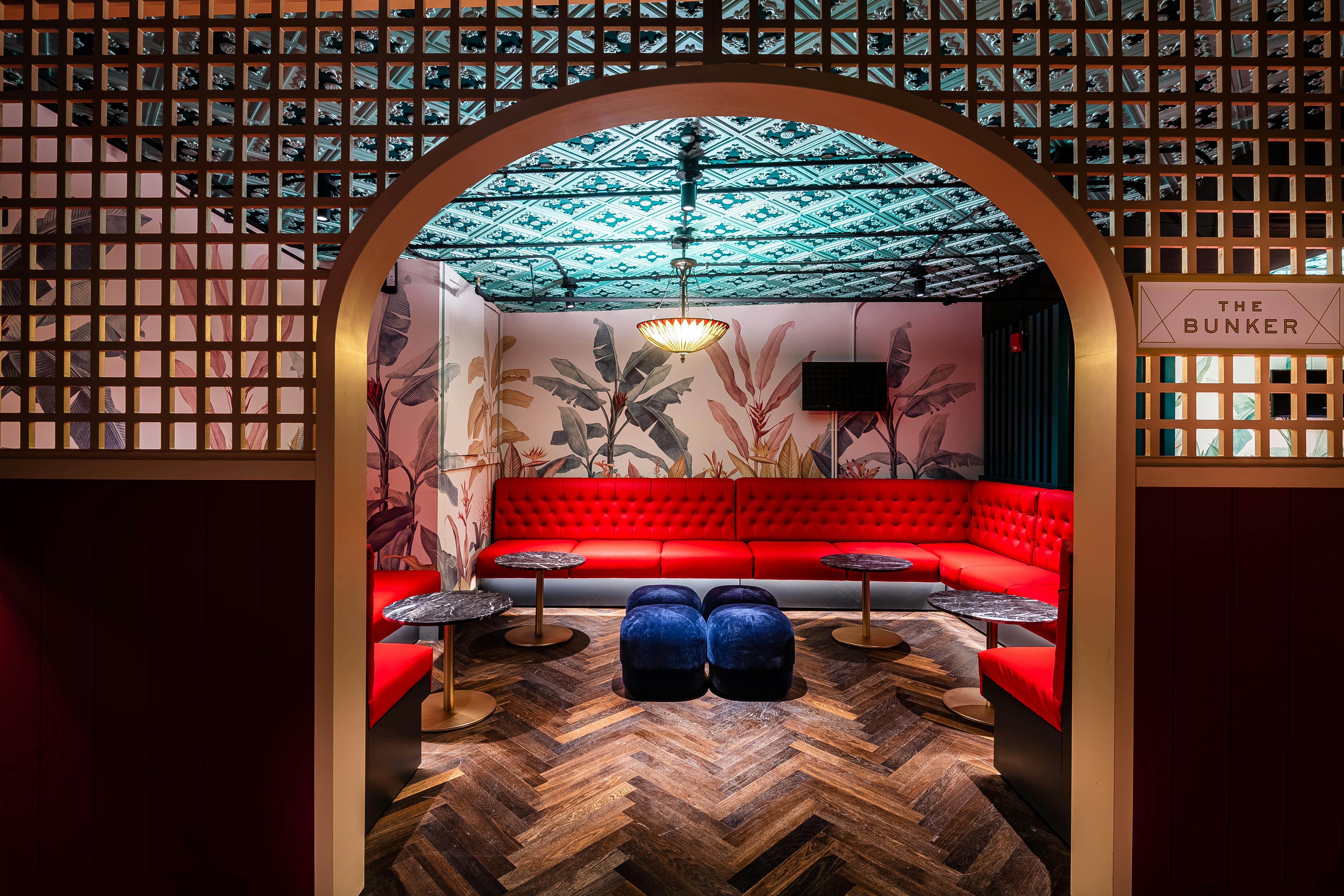 The Bunker, an event space at Swingers – the crazy golf club (Dupont Circle)