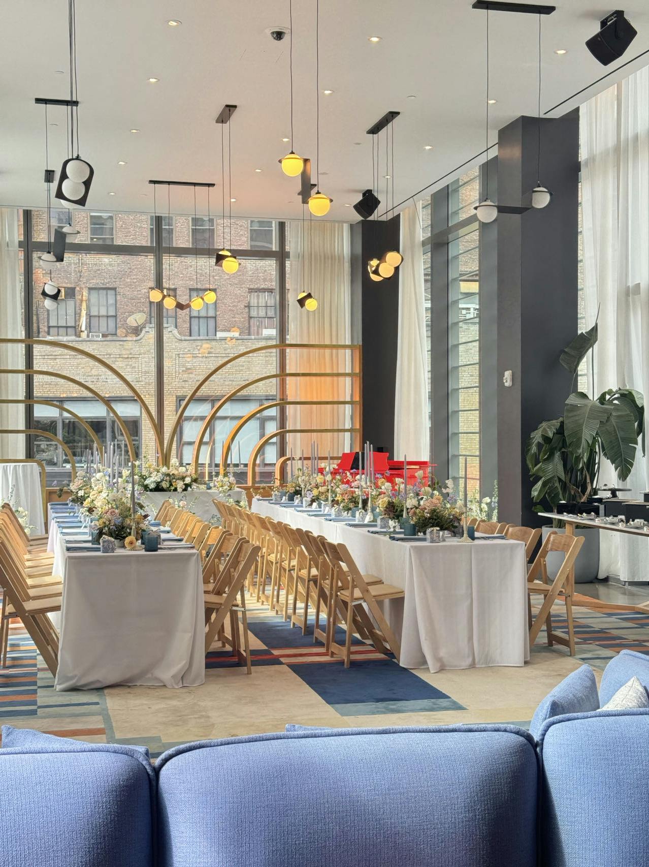 The Library, Hotel event space at Virgin Hotels New York City