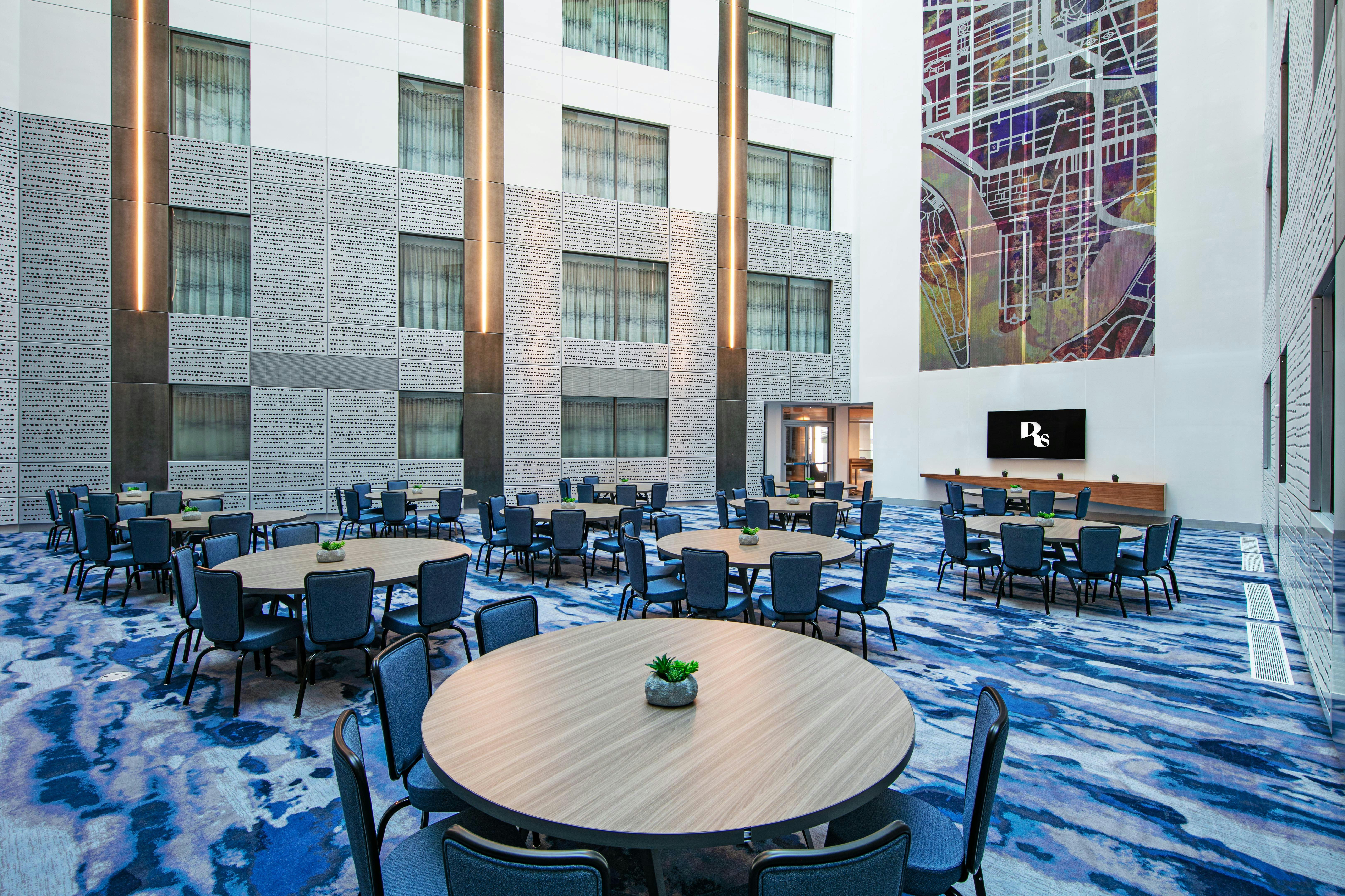 West Atrium Gallery, an event space at The Royal Sonesta Washington, DC Capitol Hill