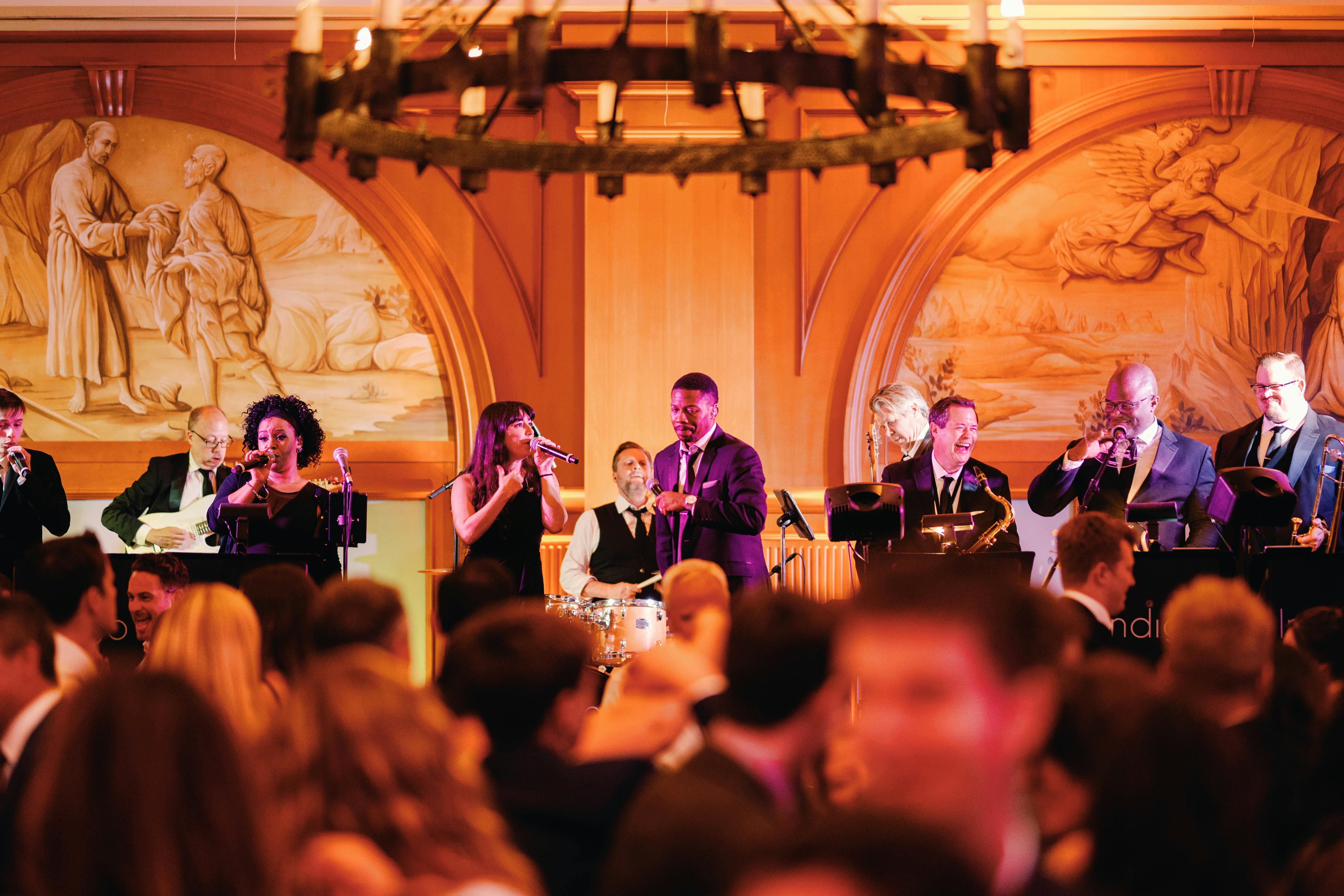 Featured photo from Revel in the Vibrant Entertainment at This St. Ignatius College Prep Wedding