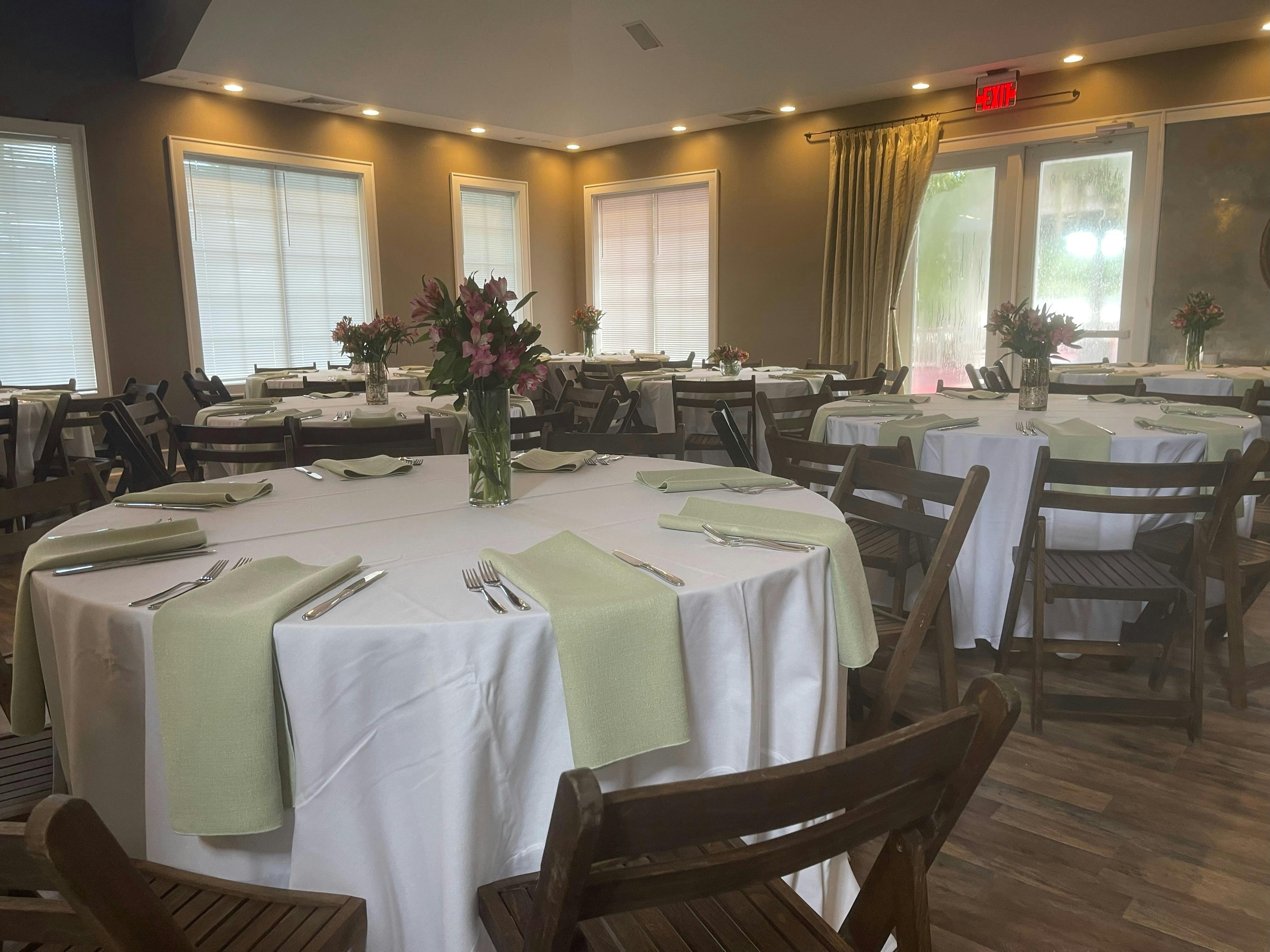 Banquet Room, an event space at Cat Island Club