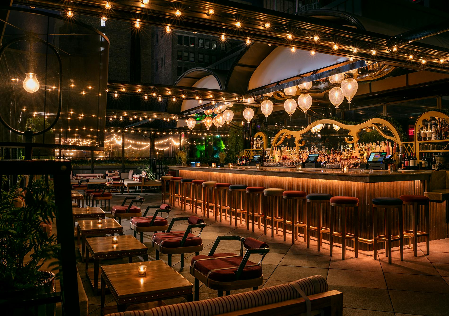 East Terrace, Bar event space at Magic Hour Rooftop