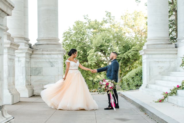 Featured photo from A One-of-a-Kind Library Reception Made This DAR Wedding Unforgettable