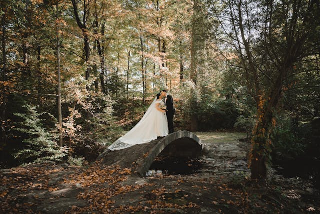 Featured photo from Celebrate the Fall Magic of This Wedding at Buttermilk Falls Inn