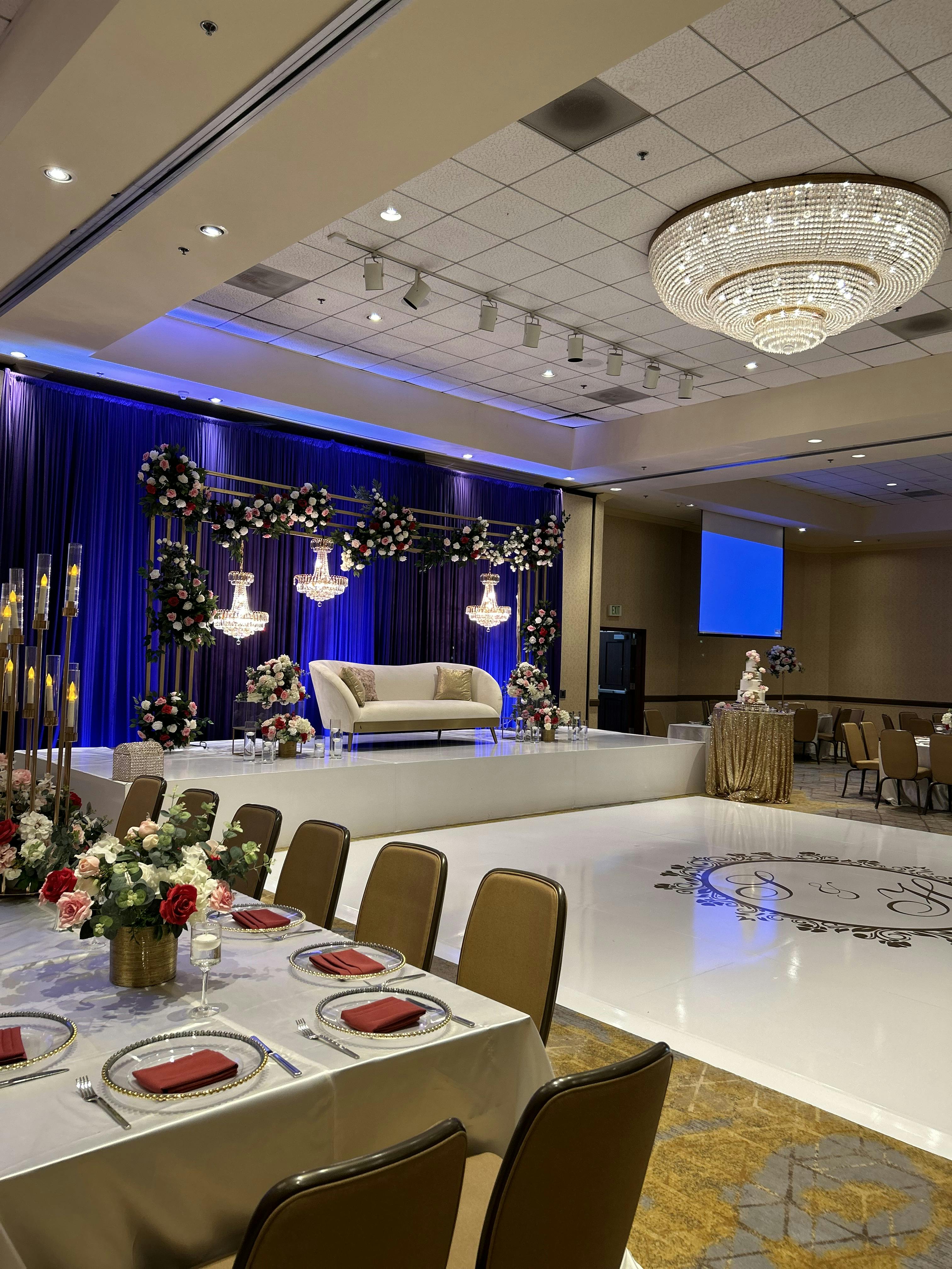 Valencia Ballroom, Ballroom event space at Hotel Zessa, a DoubleTree by Hilton