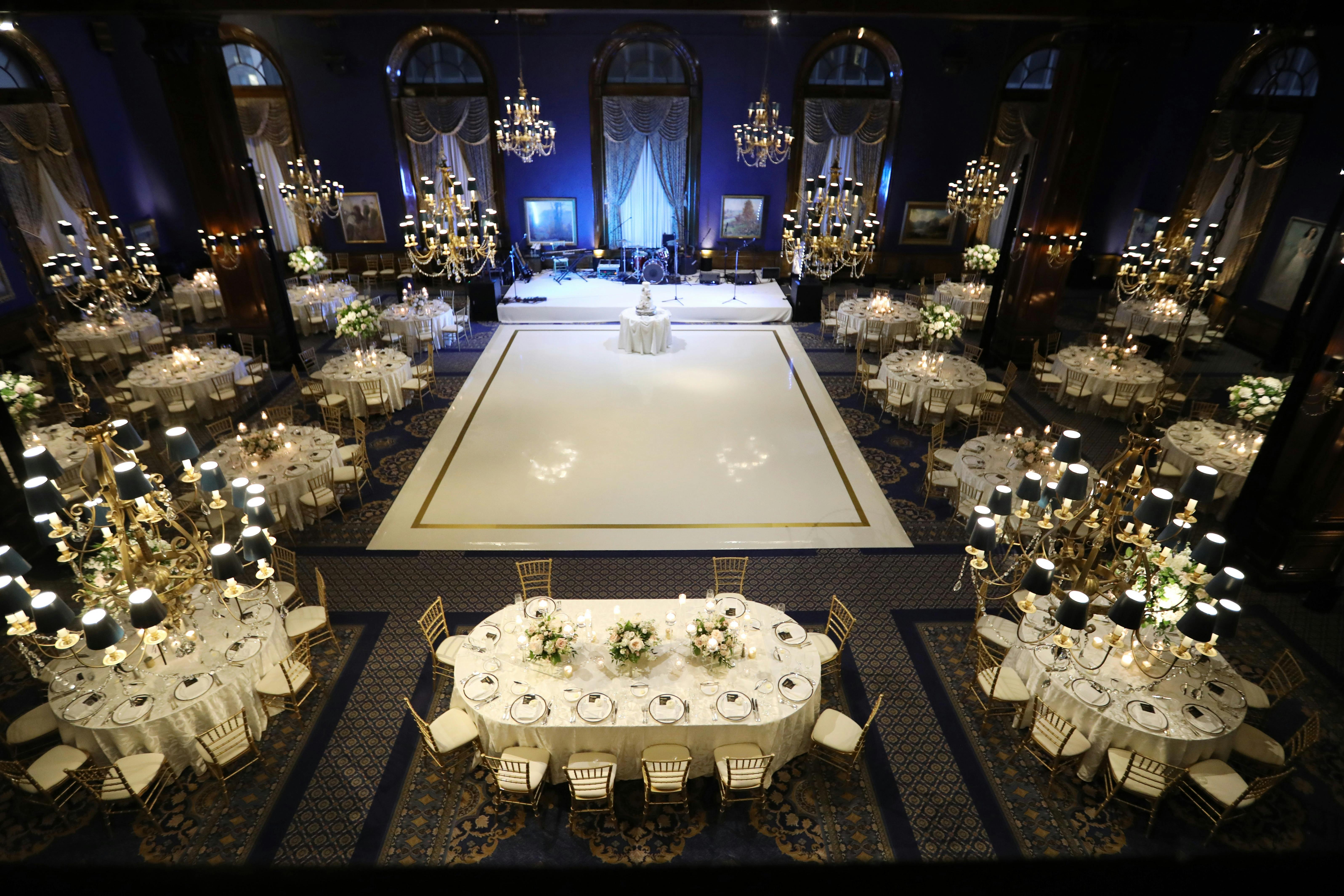 Lincoln Ballroom, an event space at Union League Club of Chicago