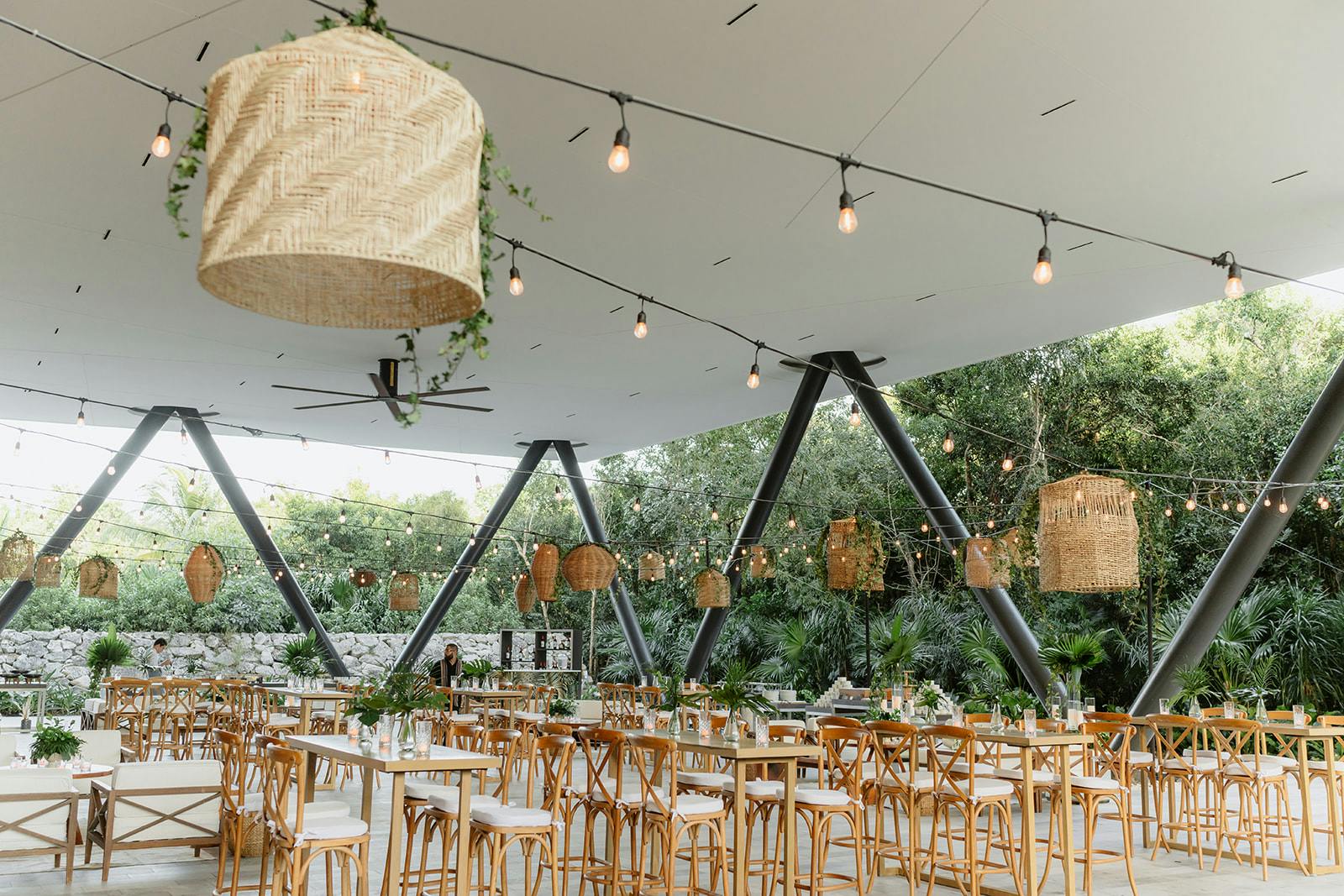 Coba Terrace, an event space at Conrad Tulum Riviera Maya