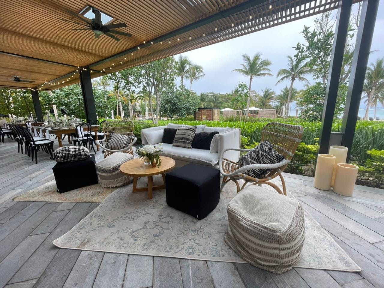 Arbolea Terrace, an event space at Conrad Tulum Riviera Maya