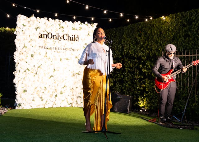 Featured photo from Miami Art Basel 2024 dinner "al fresco" pocket show of Teedra Moses