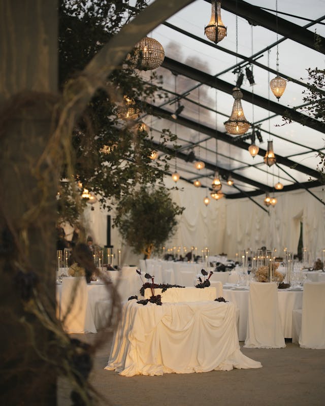 Featured photo from Stunning Santa Barbara Wedding with Custom Draped Decor