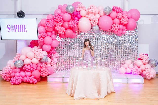 Featured photo from Sophie's Disco themed celebration
